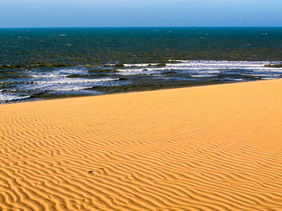 The desert in North Colombia is a must see and can be visited on guided Exploring the Caribbean Tour