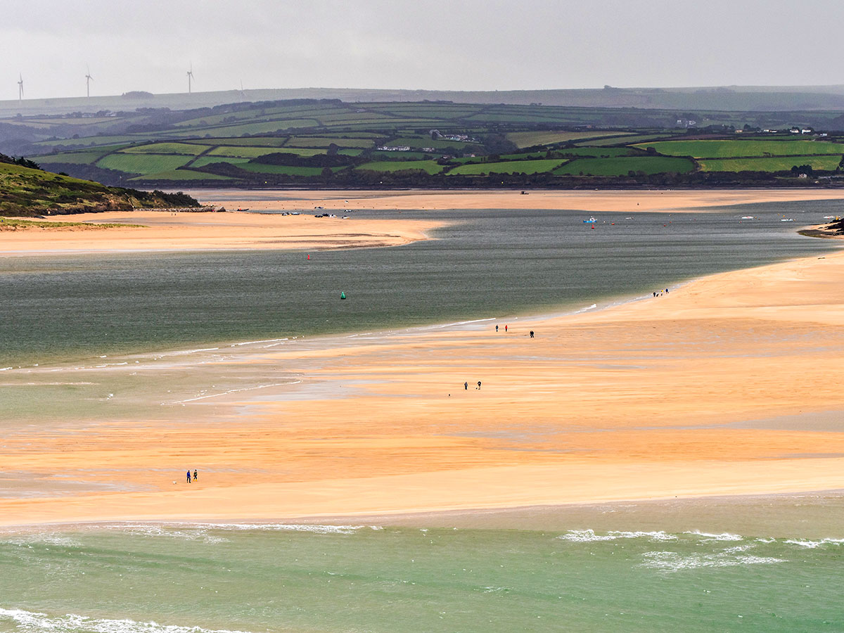 Padstow has beautiful beaches you get to see on South West Coast Path walking tour