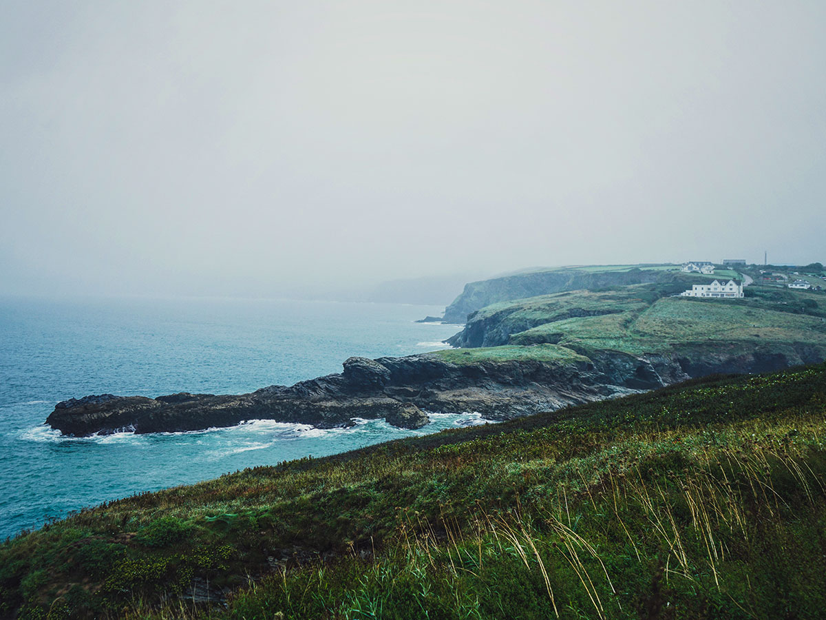 Port Isaac is a village with coast that you get to visit while on SouthWestCoastPath of North Cornwall