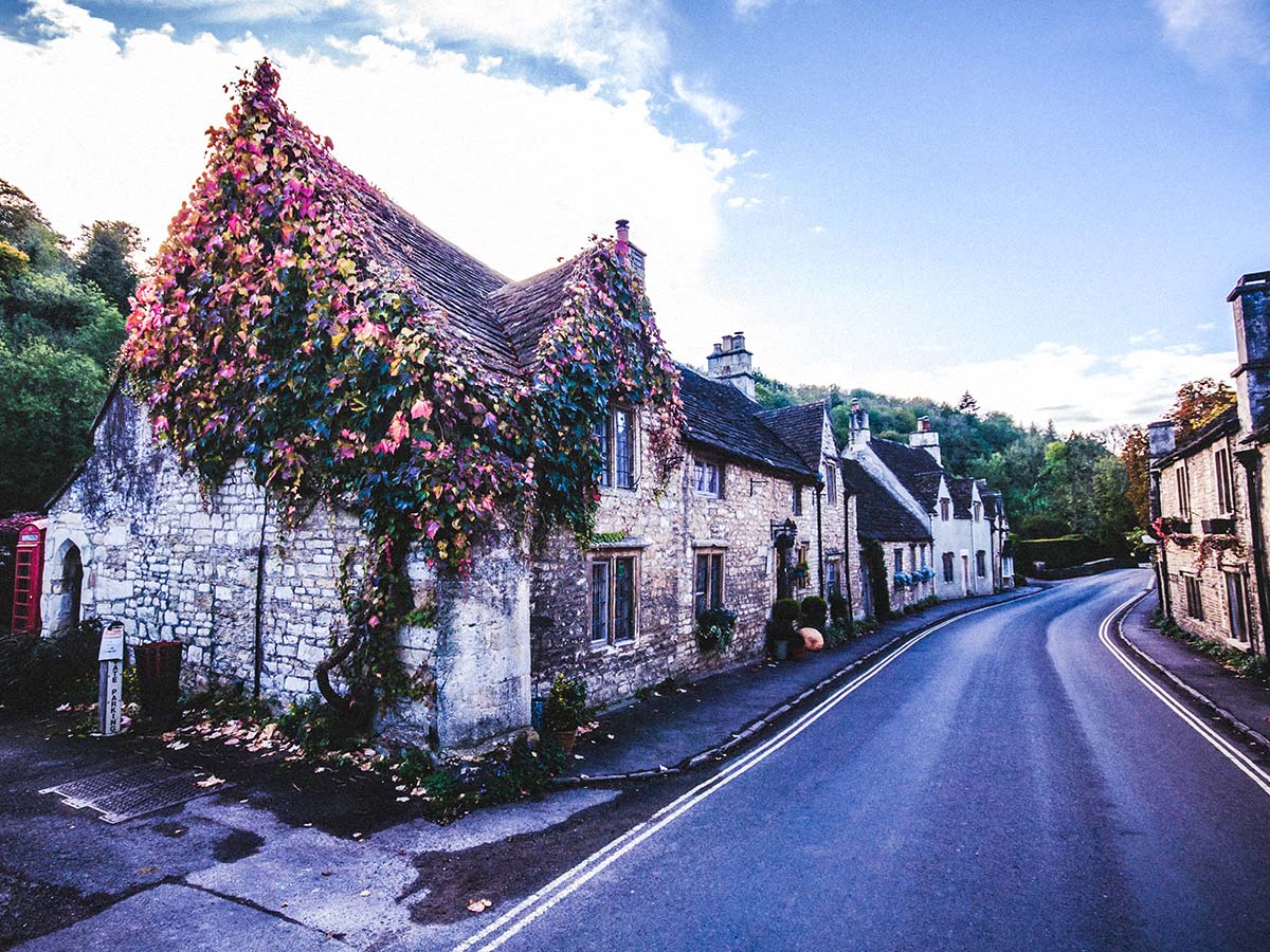 Castle Combe is a lovely town that you pass through on South West Coast Path walking tour