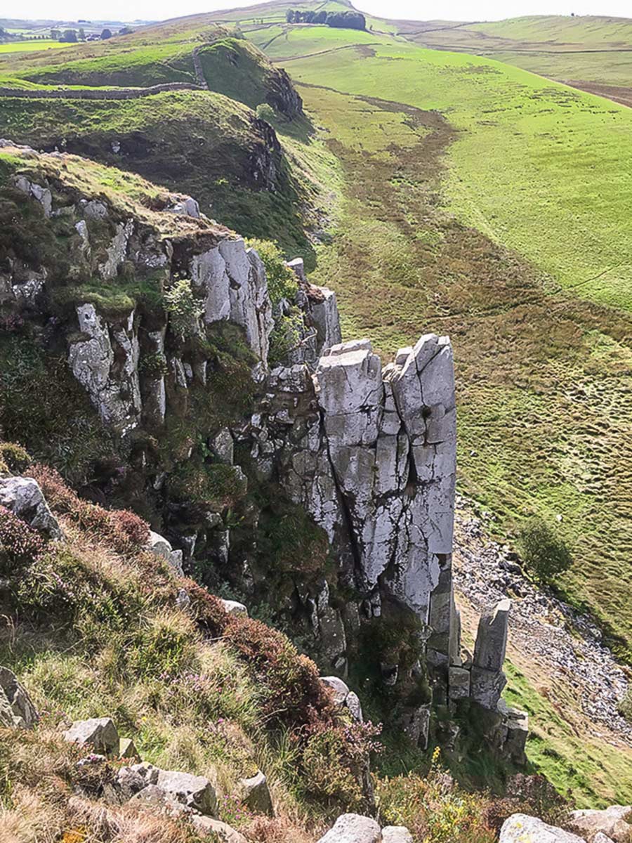 Hadrians Wall Path tour includes looking at some beautiful Gorge Views