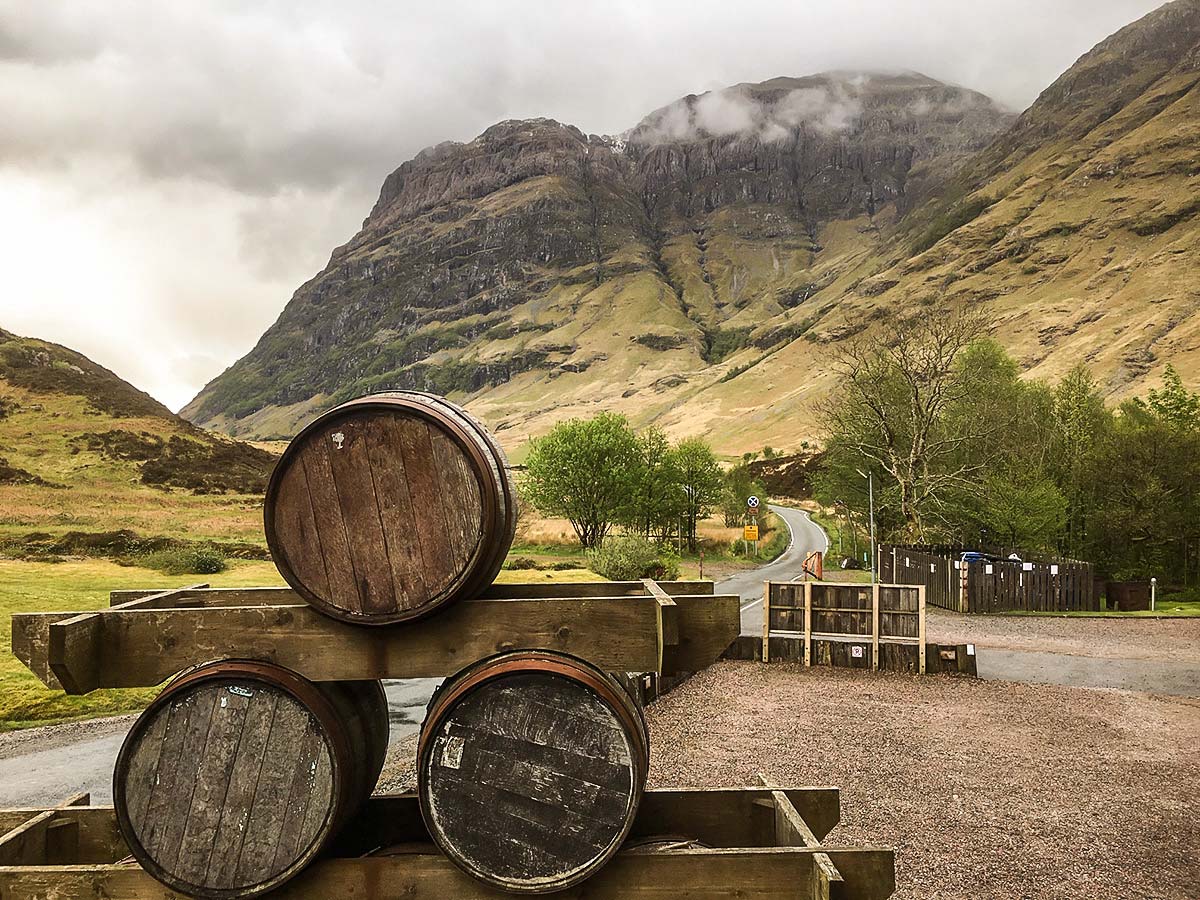 West Highland Way walk rewards with the beautiful Clachaig View