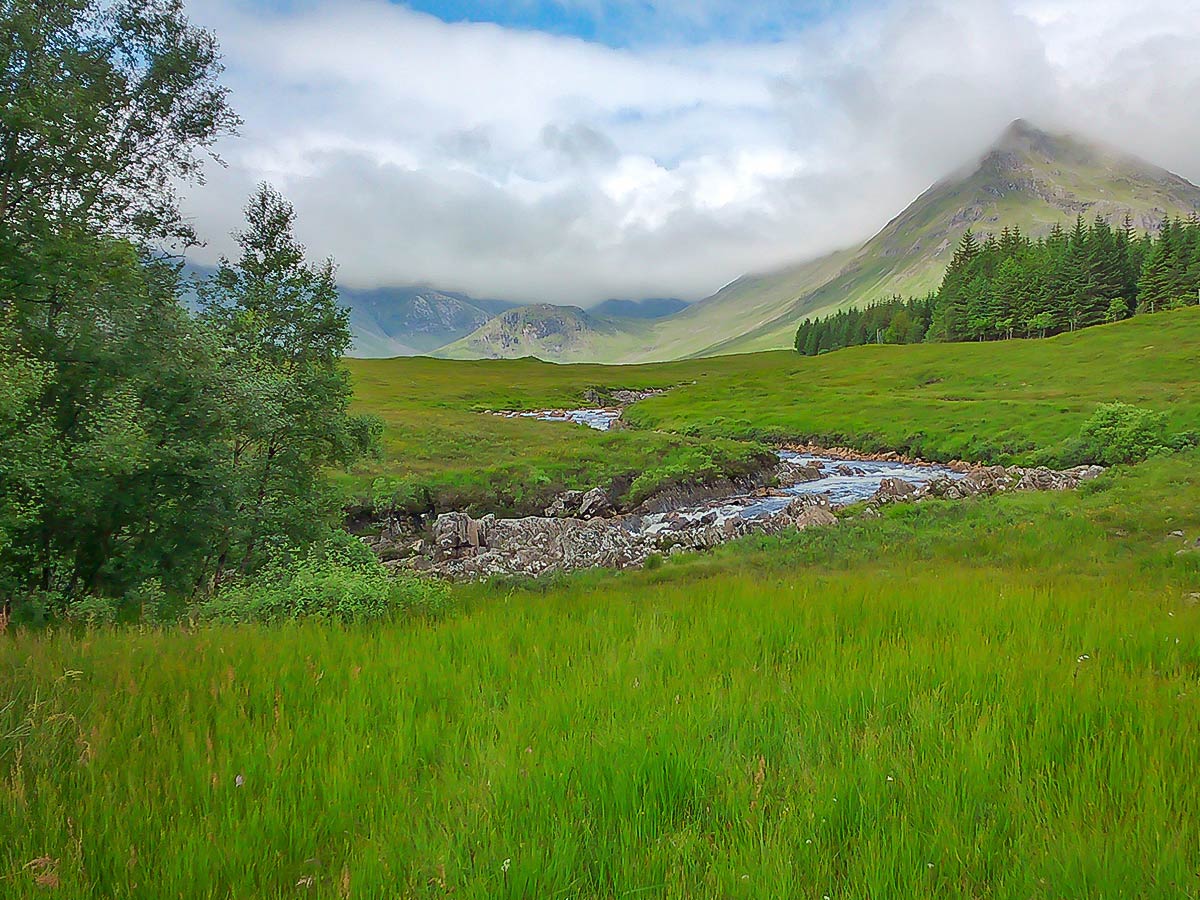 Beinn Dorain as seen on a self-guided West Highland Way walk in Scotland