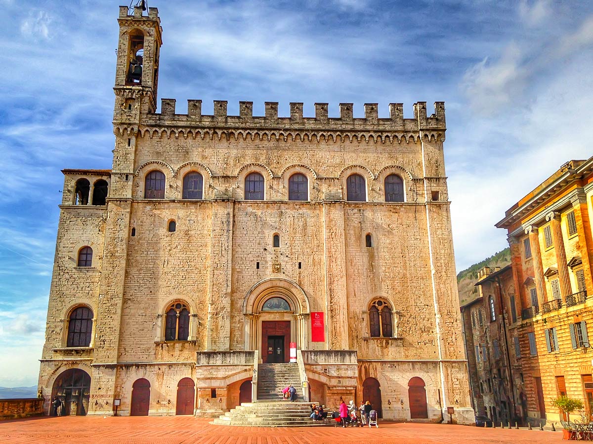 Beautiful architecture along the St Francis trek in Umbria Italy