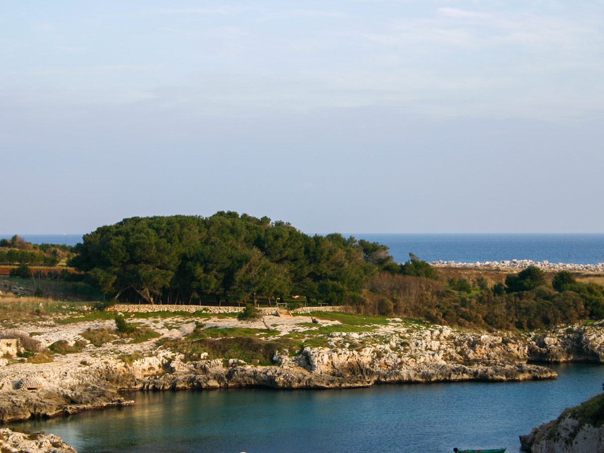 Otranto Port in Puglia Italy