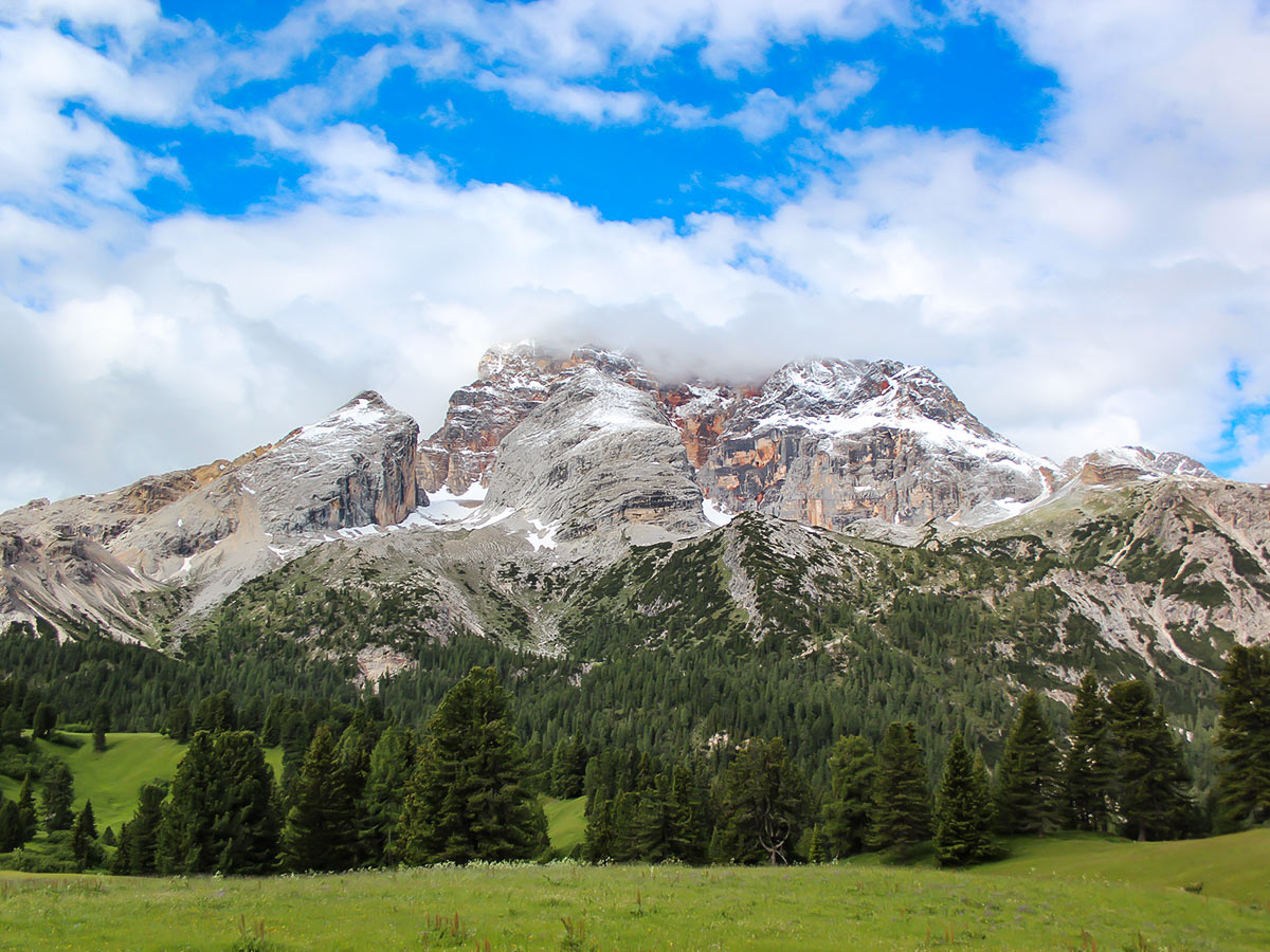 Cloudy sky, seen on Self guided Alto Adige Dolomites Walking Tour