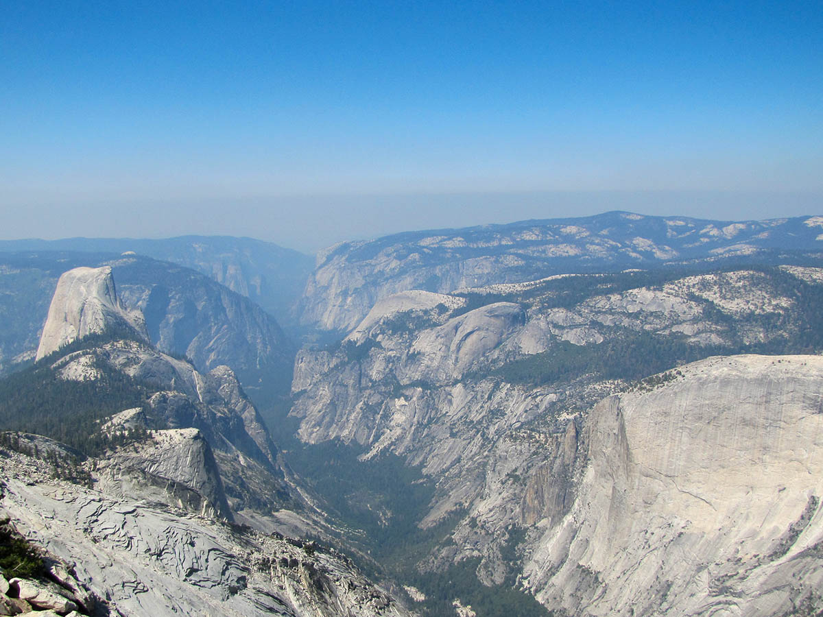 Yosemite Valley and the Half Dome