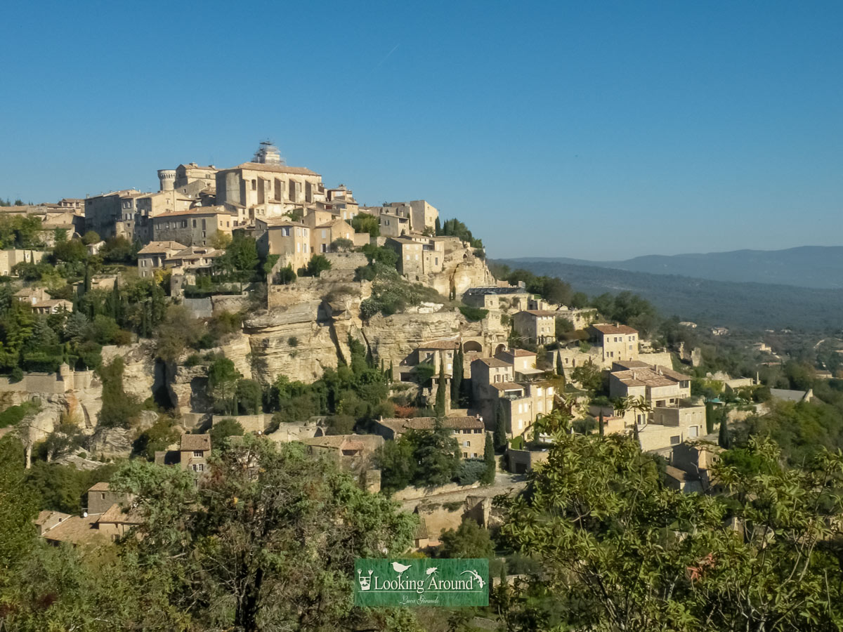 Historic French village along Luberon walking tour France