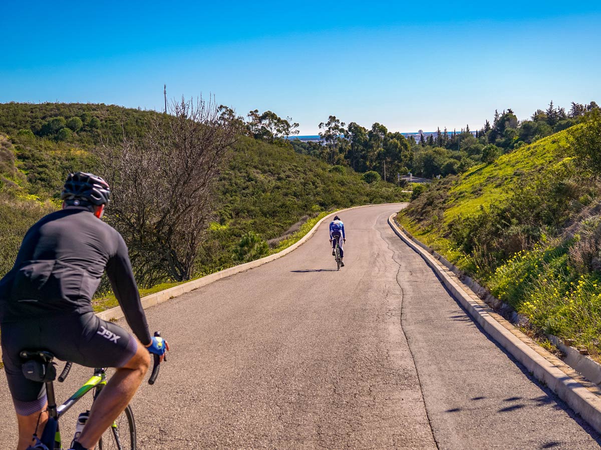 Cyclists south west Portugal adventure bike tour