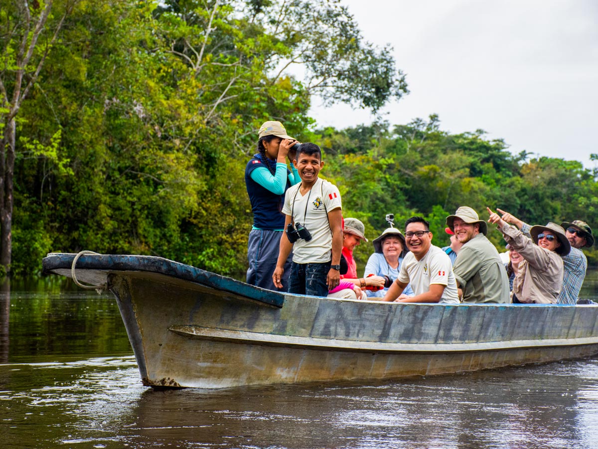 Amazon general tour rainforest river sightseeing boat Peru