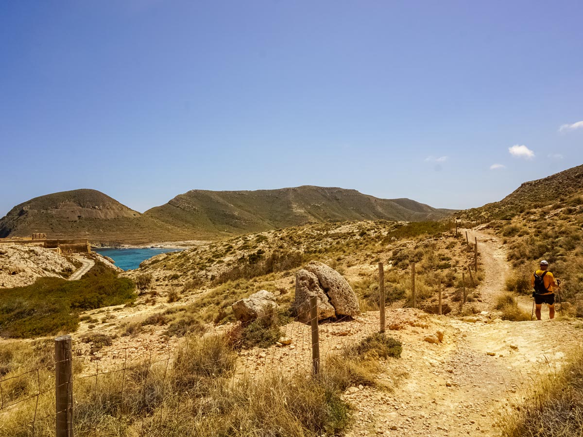 beautiful Spain coast mountains desert