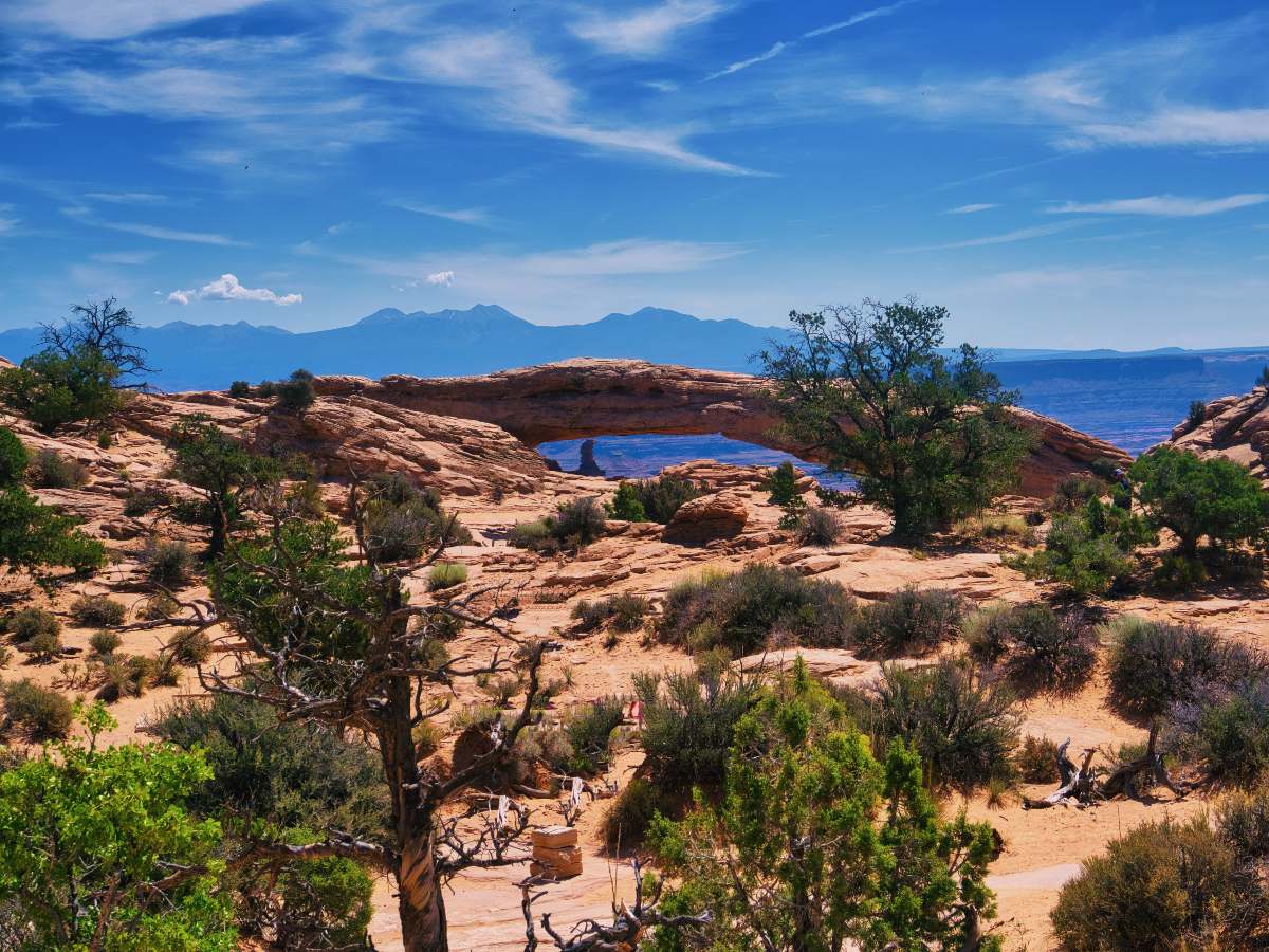 Canyonland views in Utah