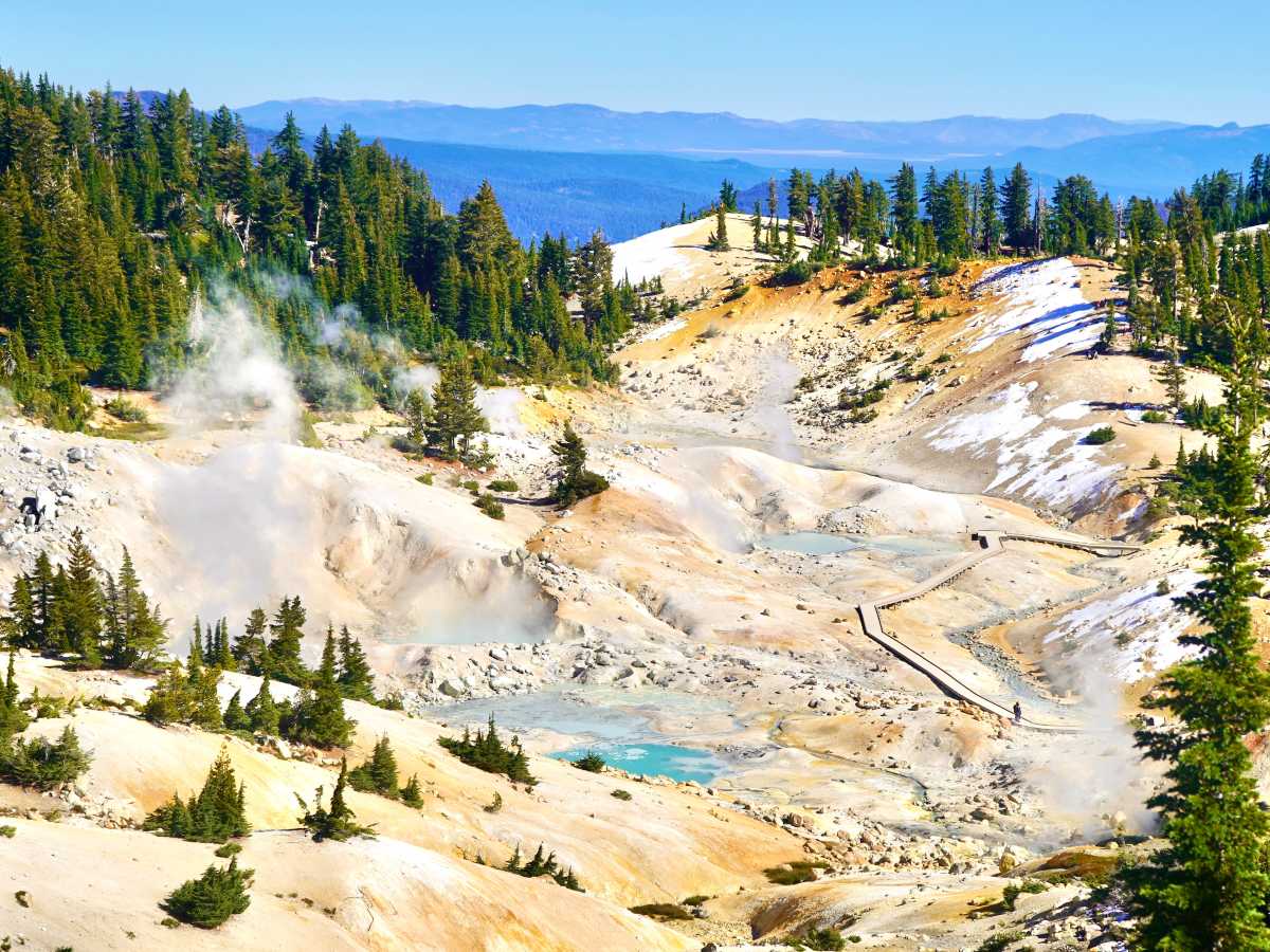 Geysers at Lassen Volcanic NP