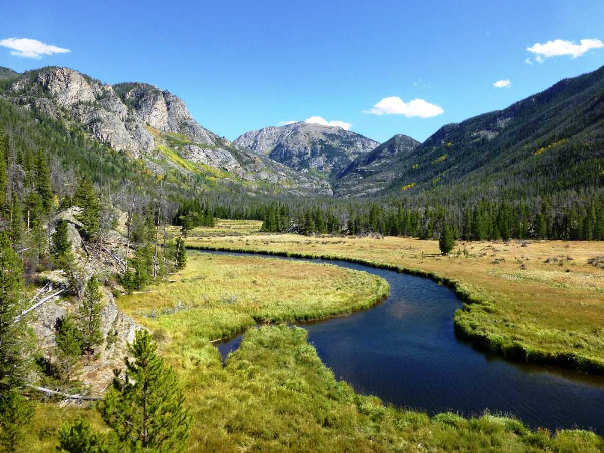 Stunning mountain scenery in Colorado