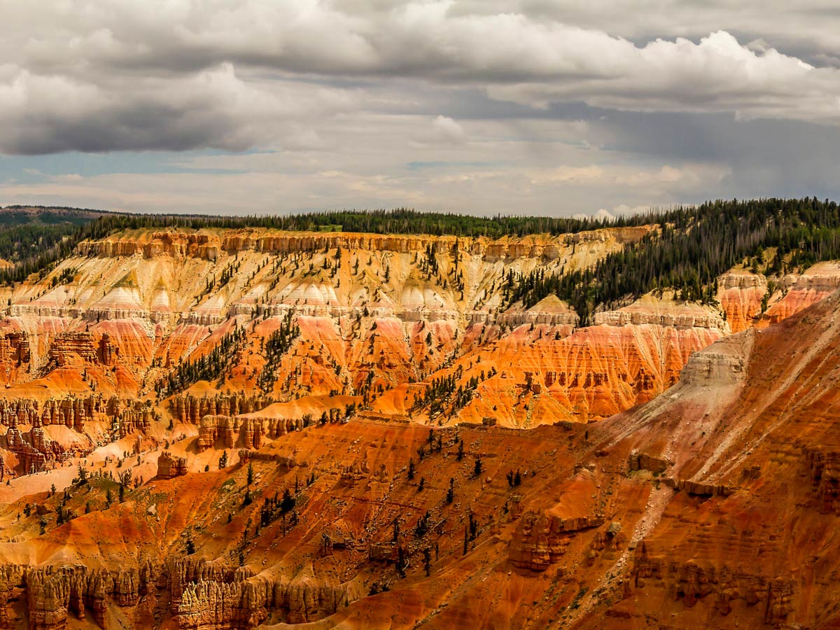 Cedar Breaks National Monument Bryce Canyon Zion National Park USA