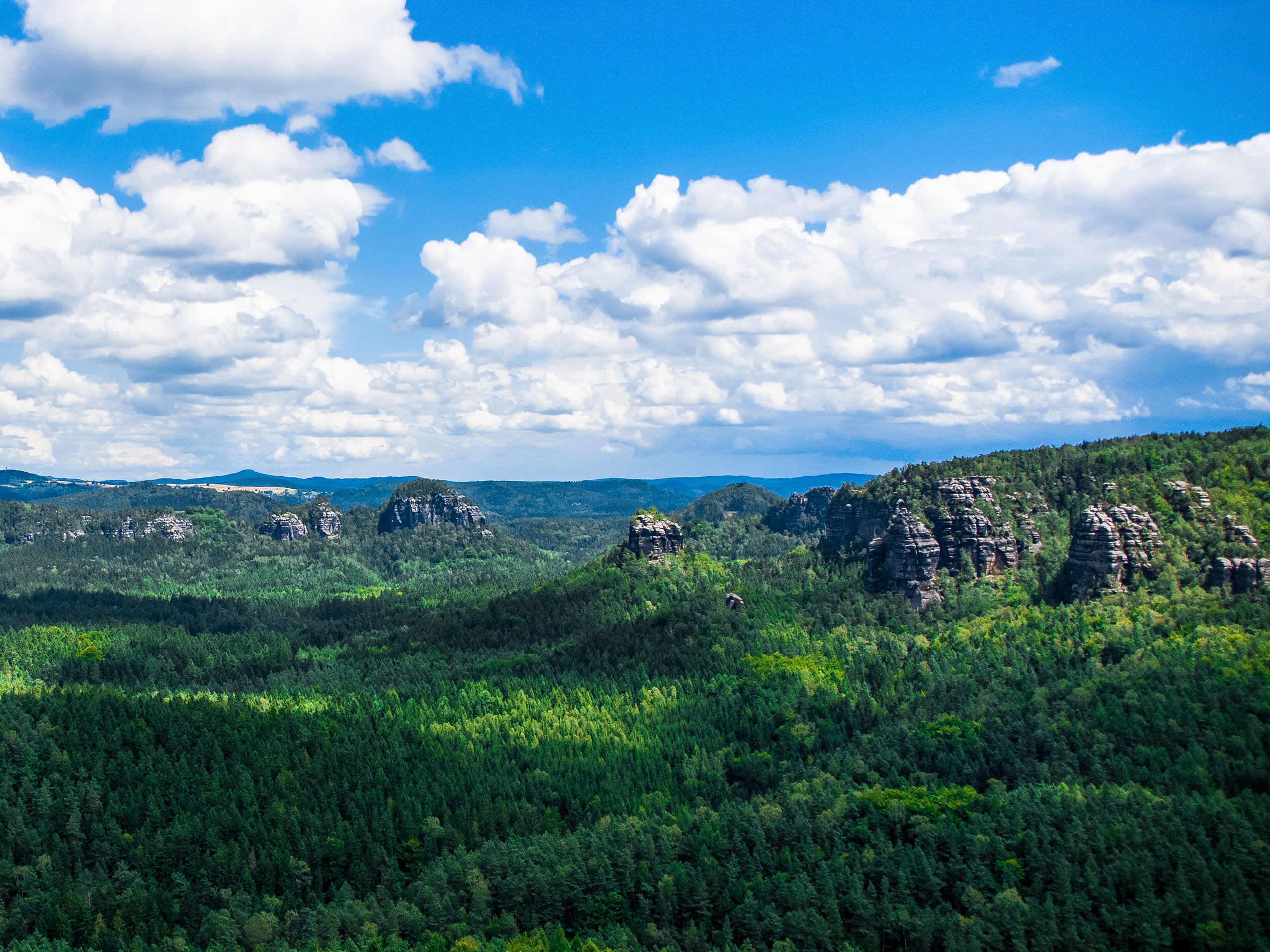 Schmilka saxon switzerland Elb Sandstone mountains