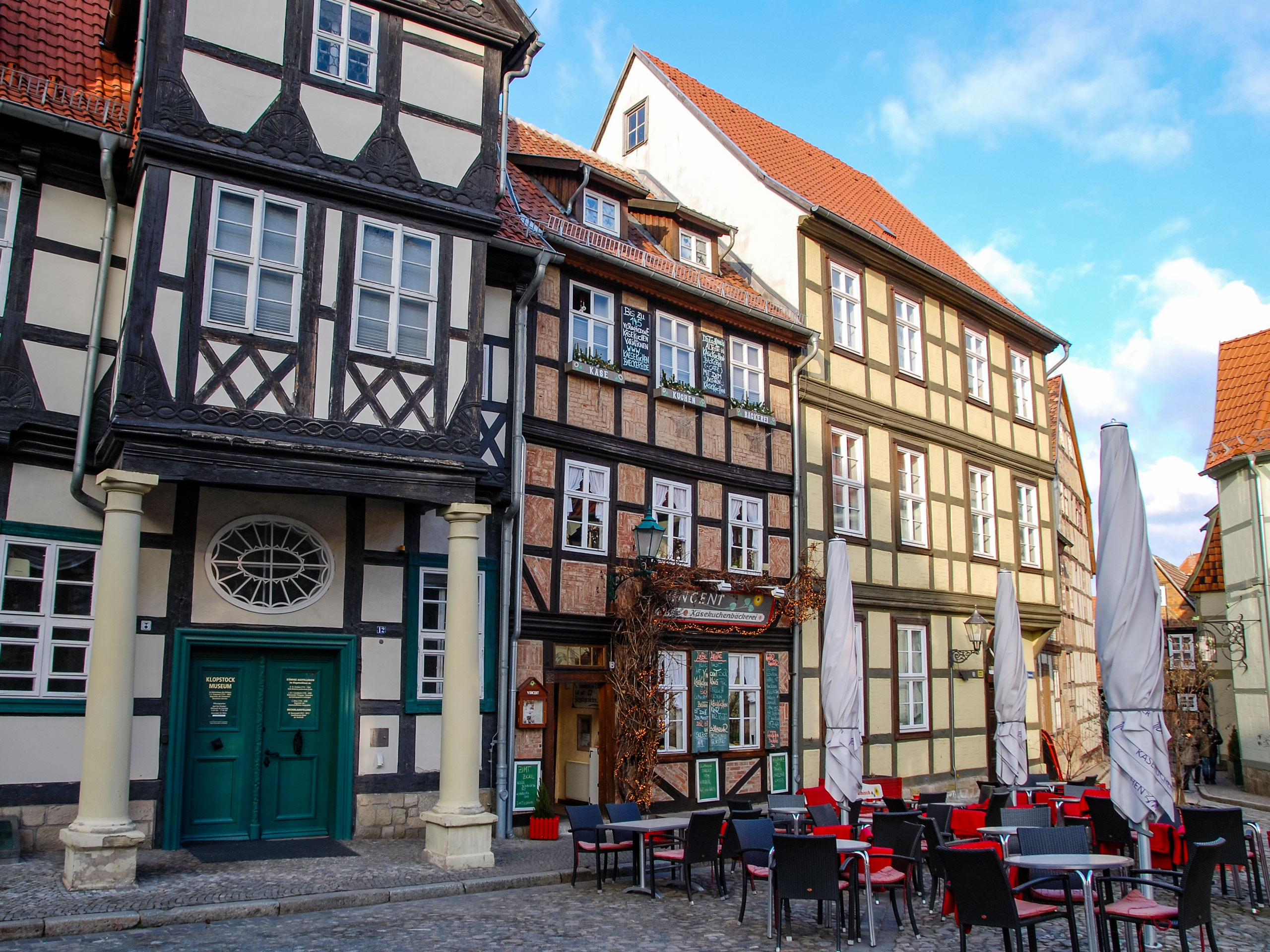 Half timbered houses Quedlinburg