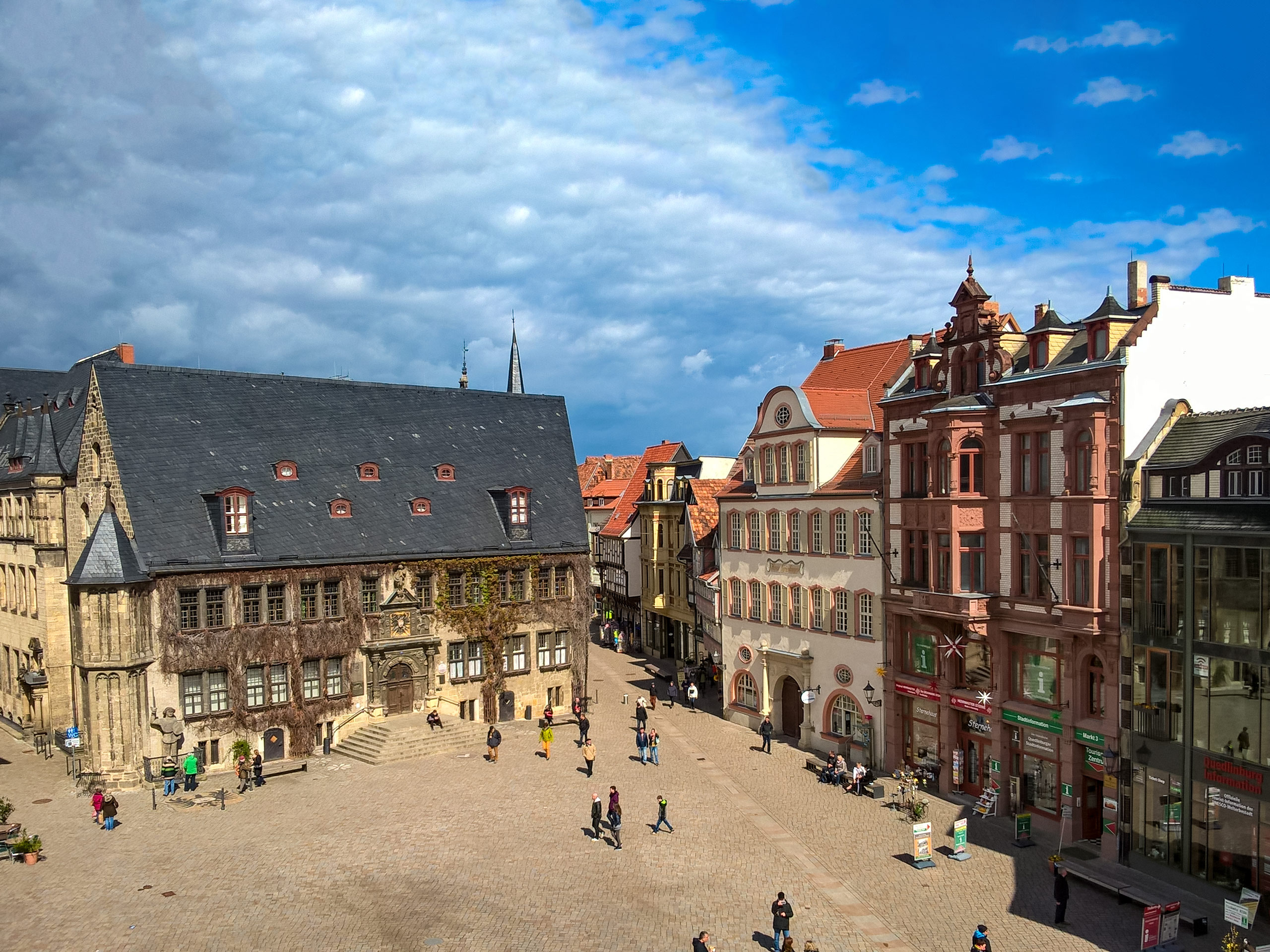 Quedlinburg Town Hall Marketplace World Heritage