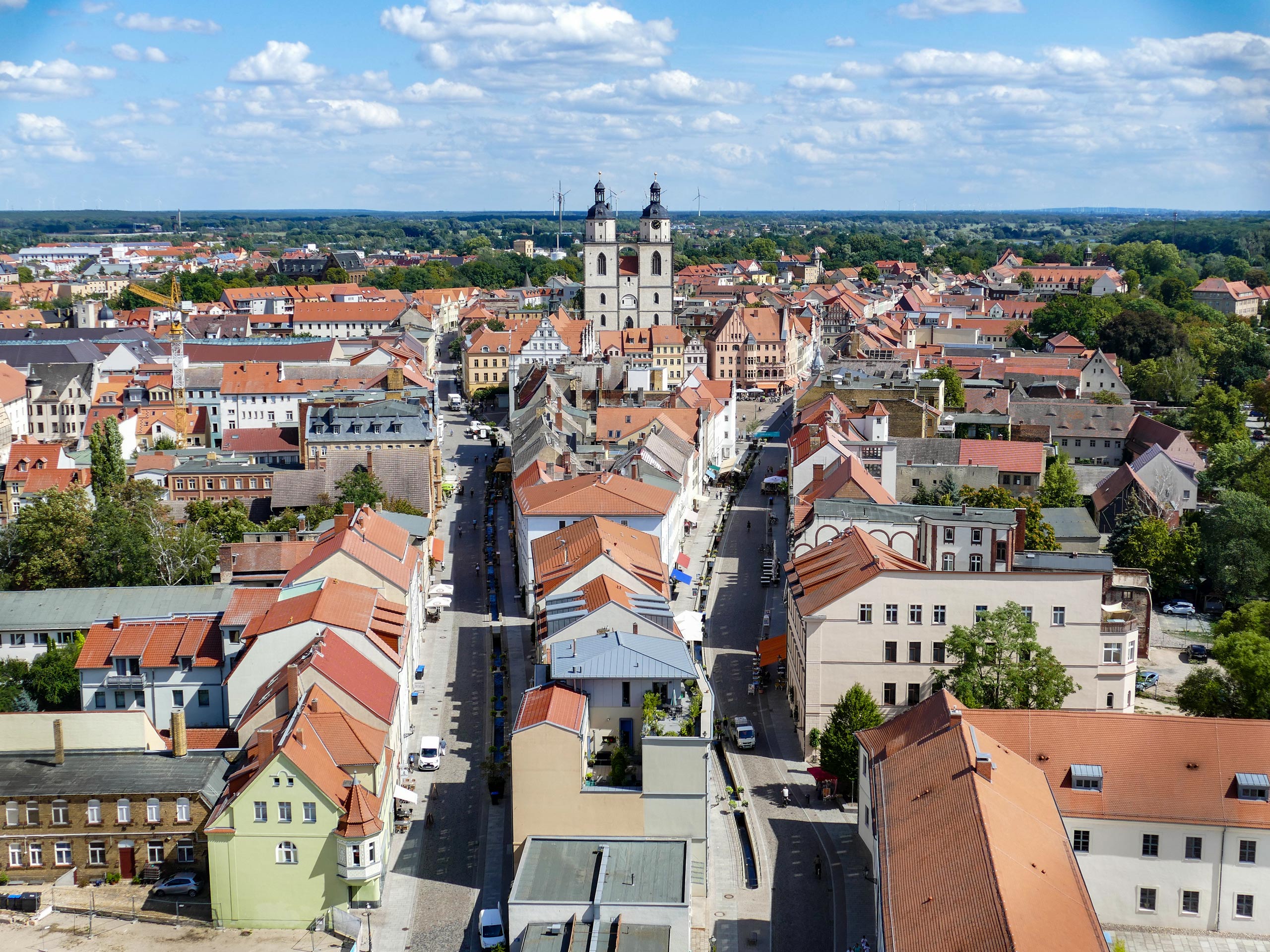 Lutherstadt Wittenberg Germany historic town