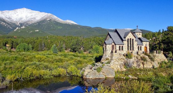 Mountain Chapel in France