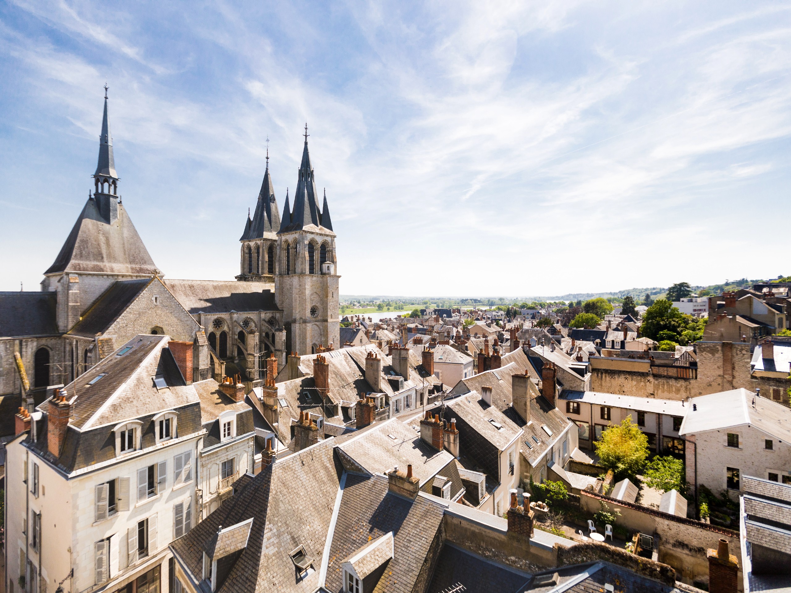 Oldtown of Blois, France