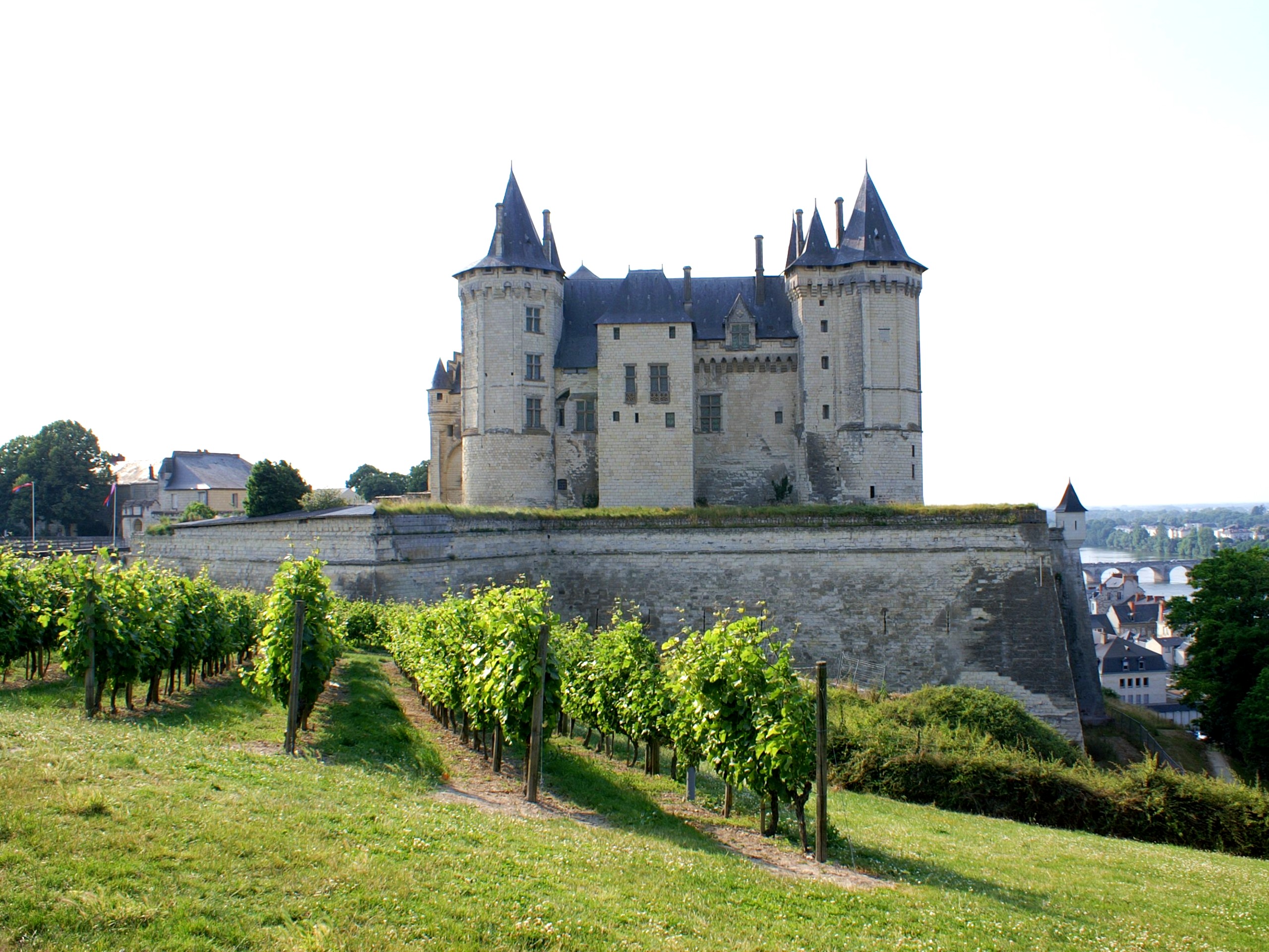 Saumur Castle in Loire Valley