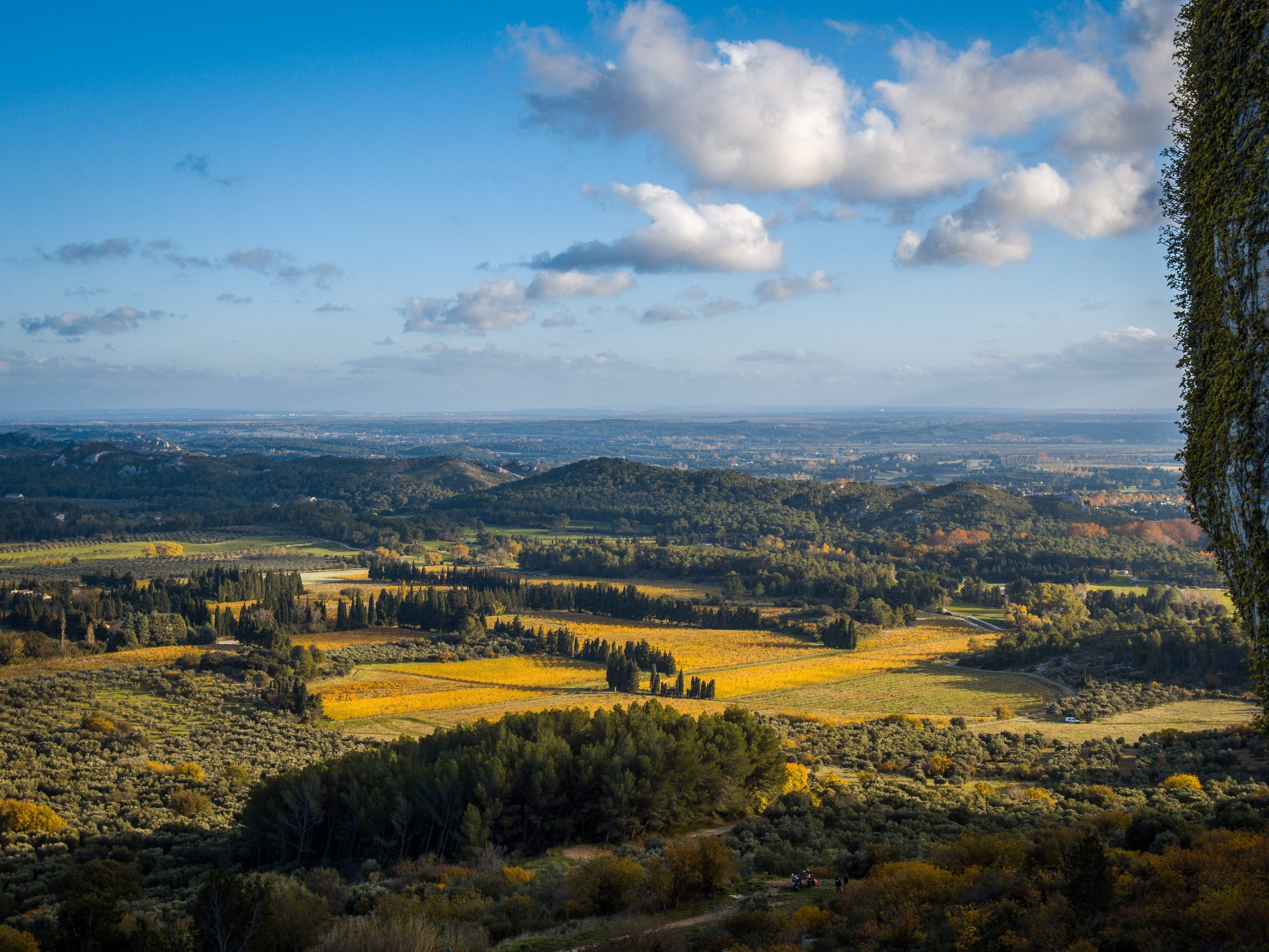 Green valleys in Provence