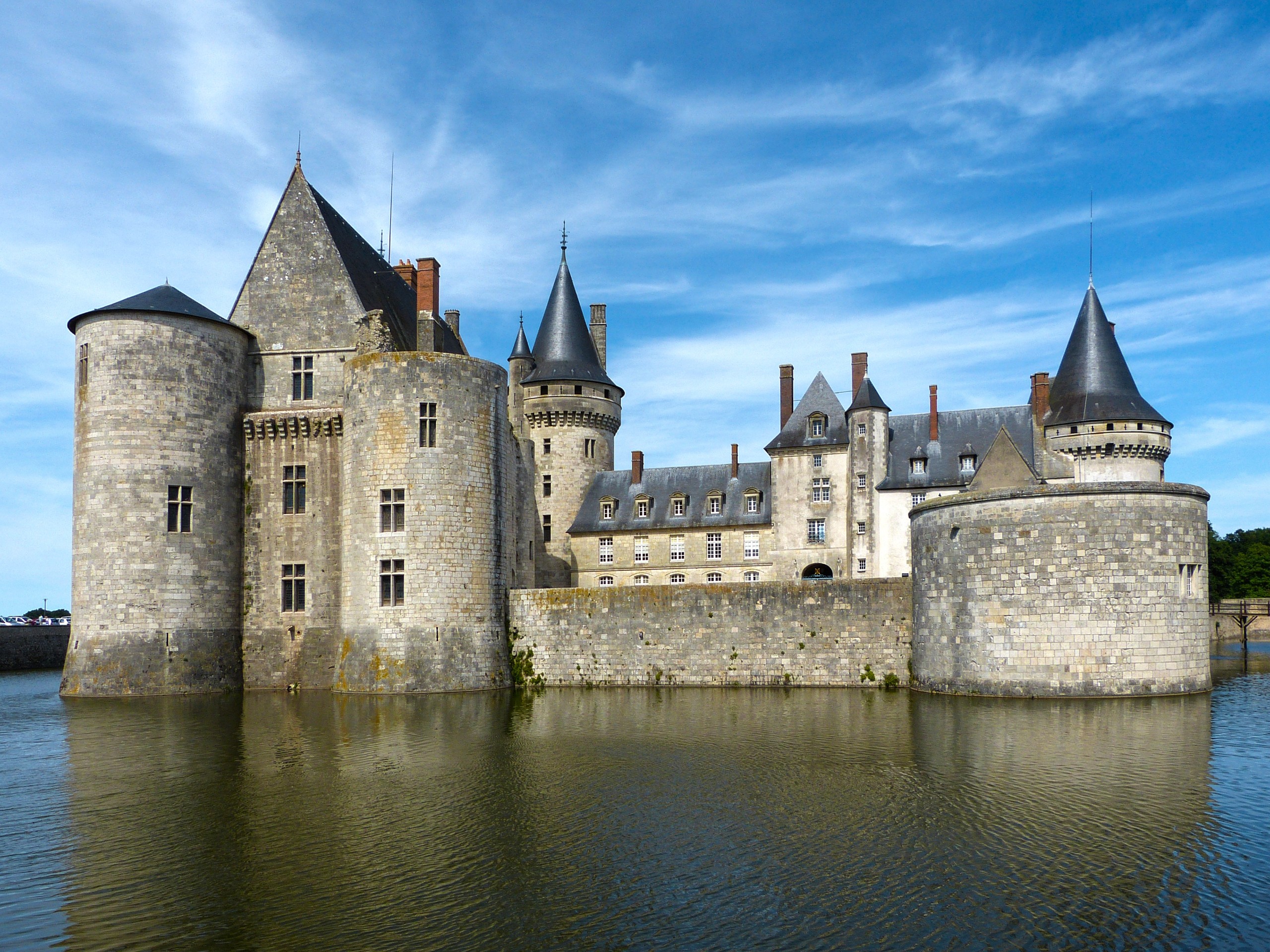 Sully Sur Loire in France