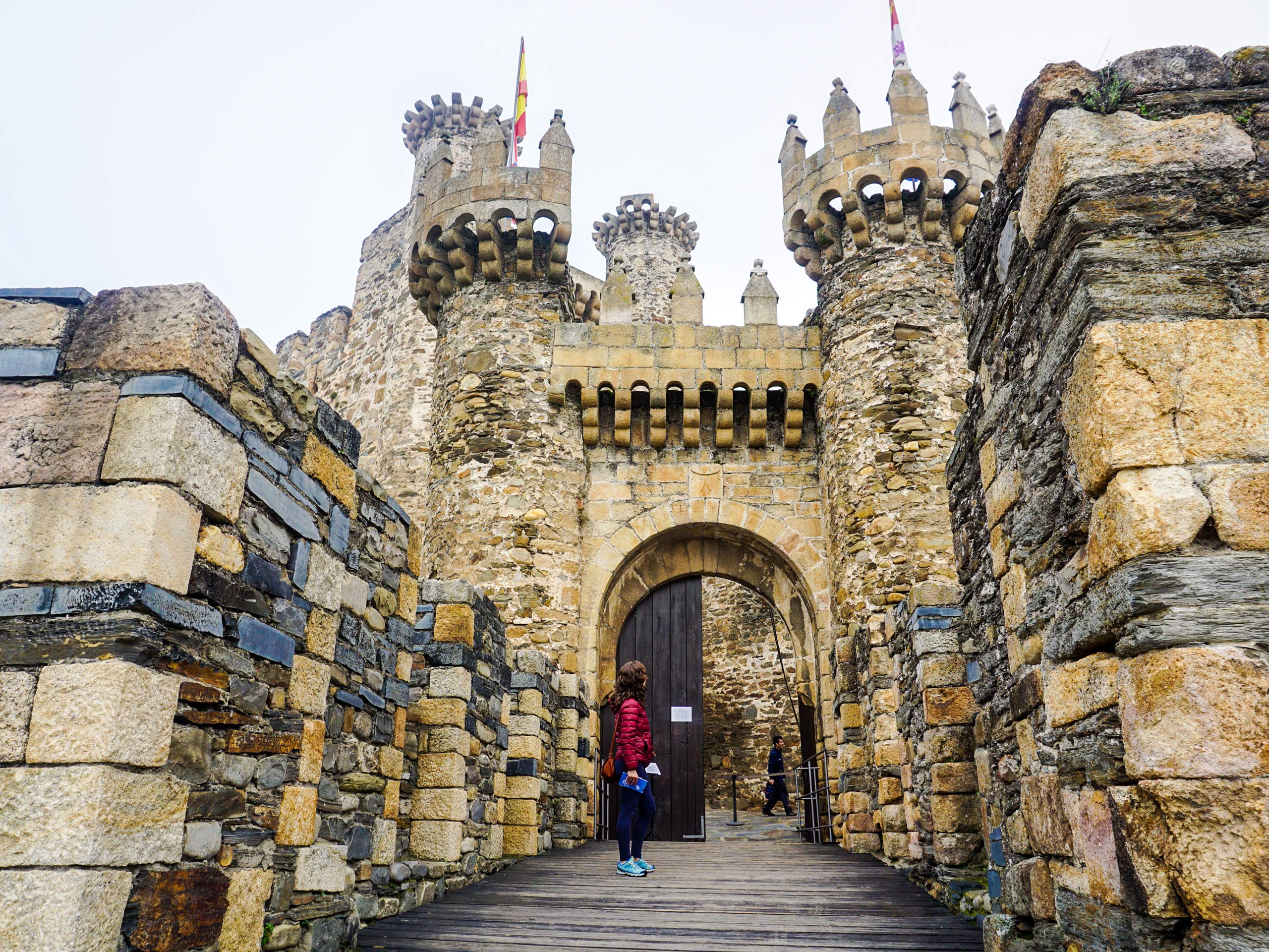 Castell de Ponferrada view