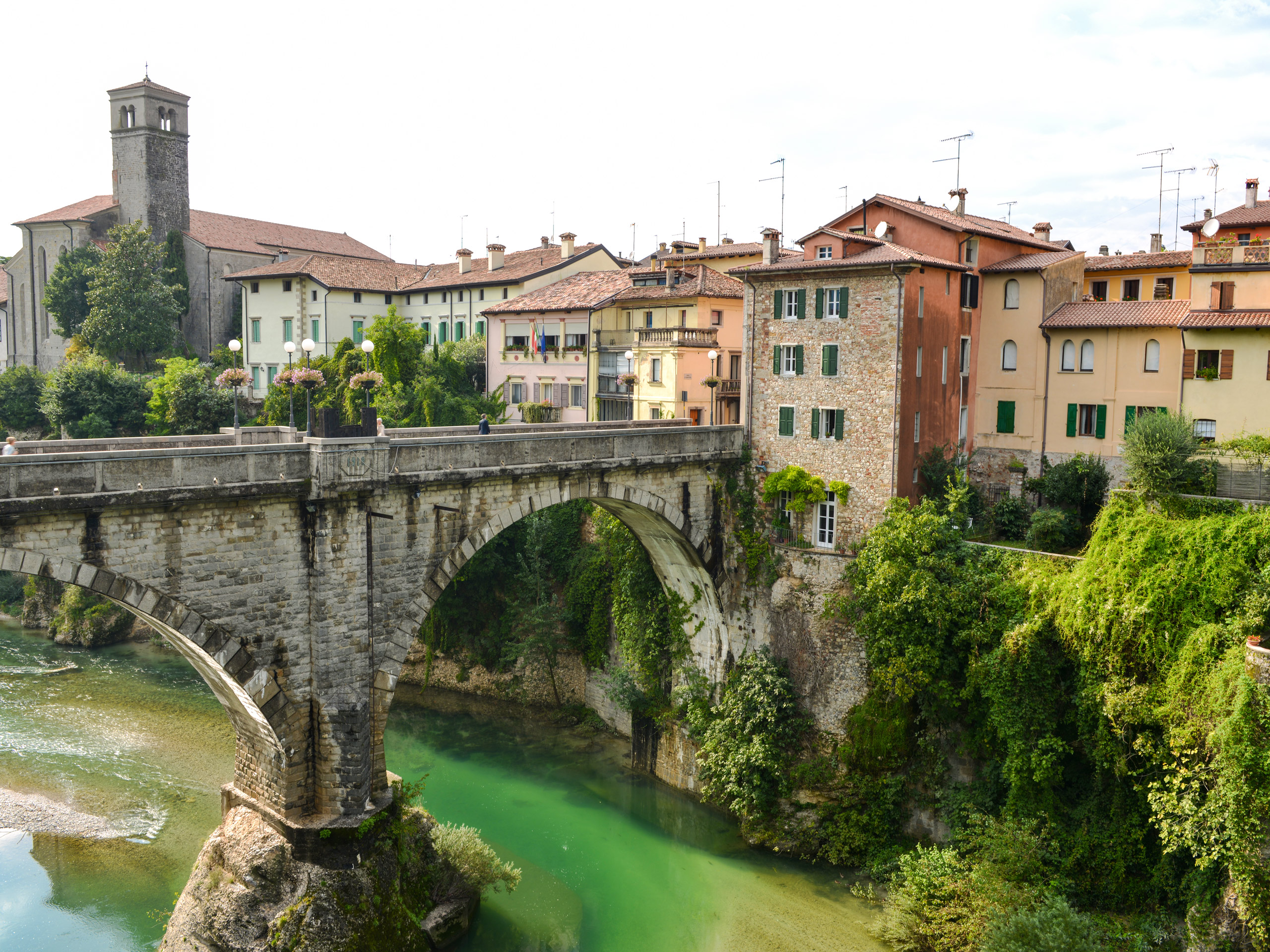 Cividale del Friuli bridge view