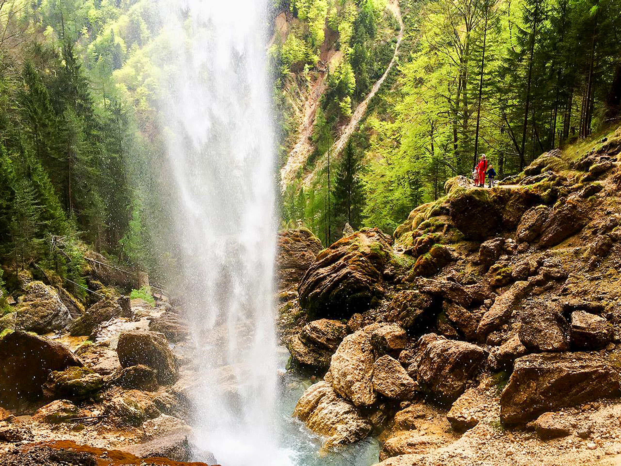 Great waterfall view