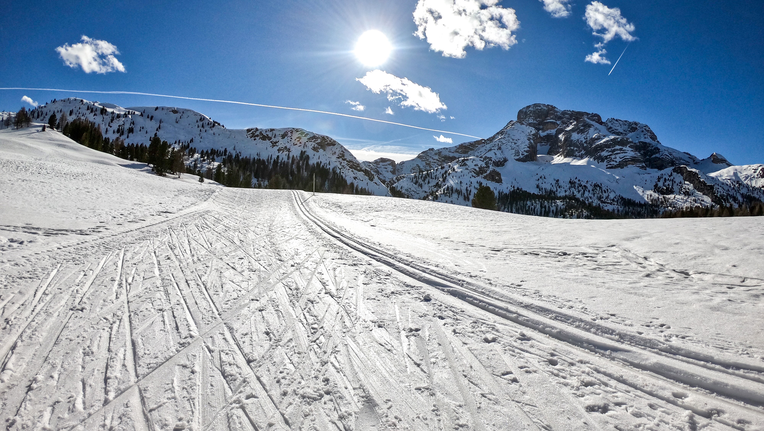 XC Ski the Dolomites