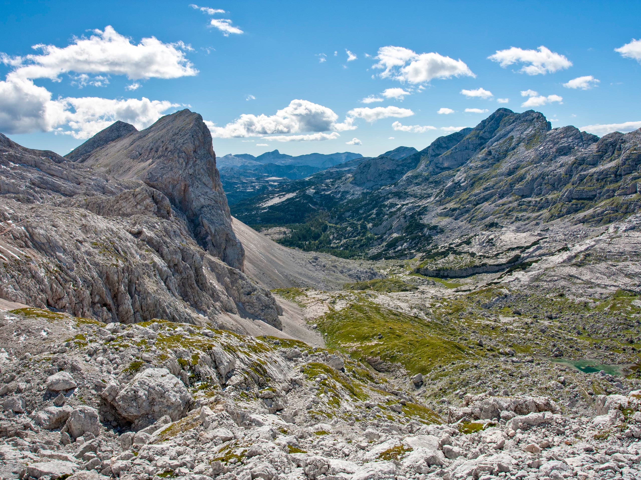 Kanjavec mountain in Slovenia