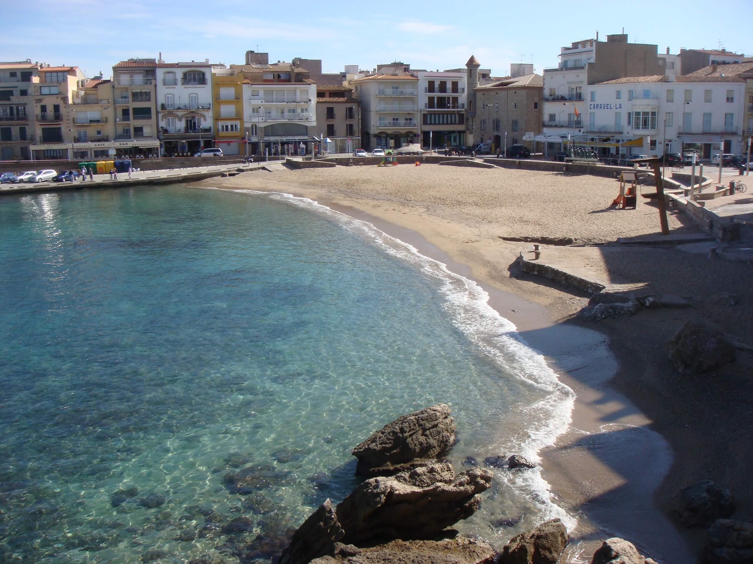 L'Escala beach in Costa Brava