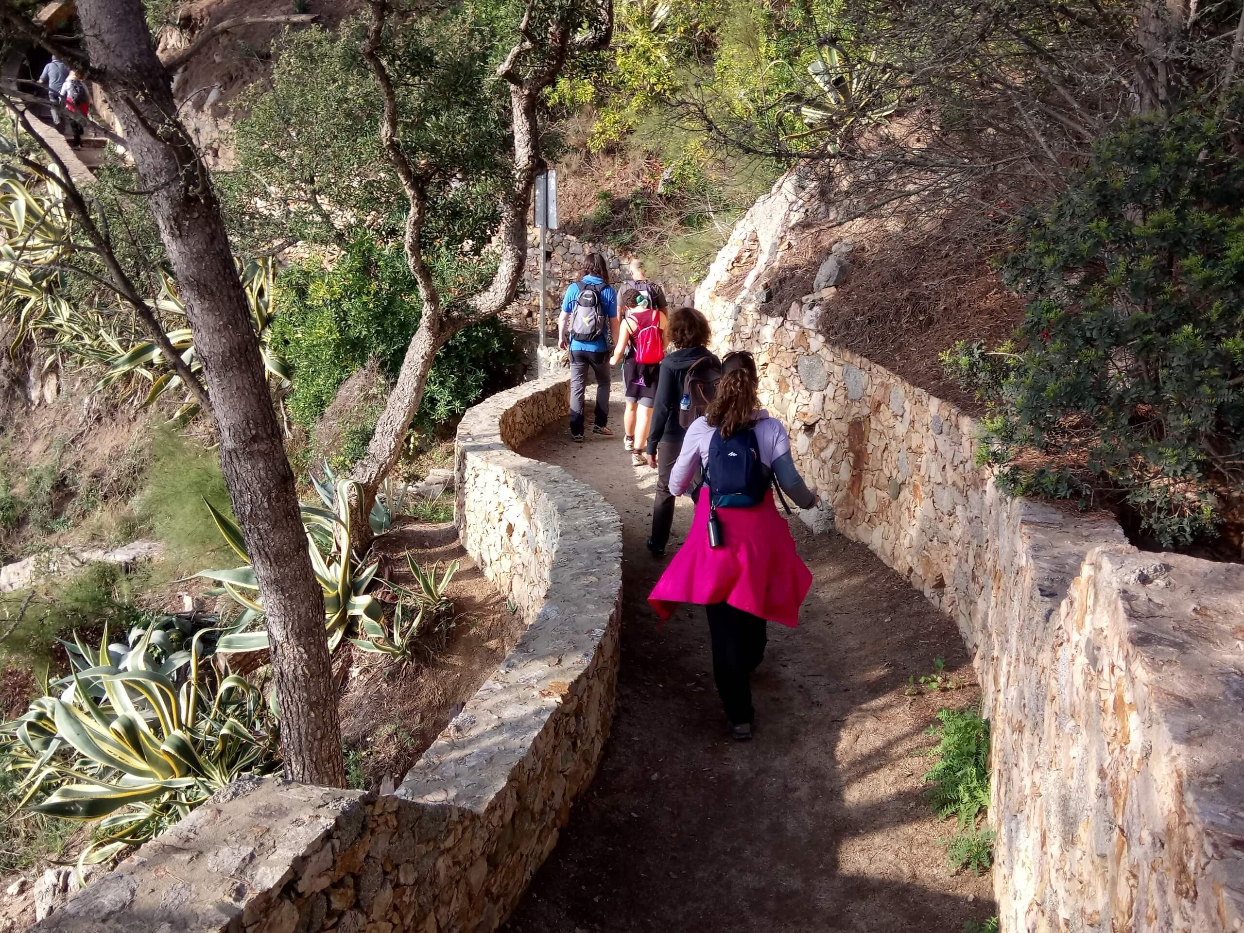 Walking the path in Costa Brava