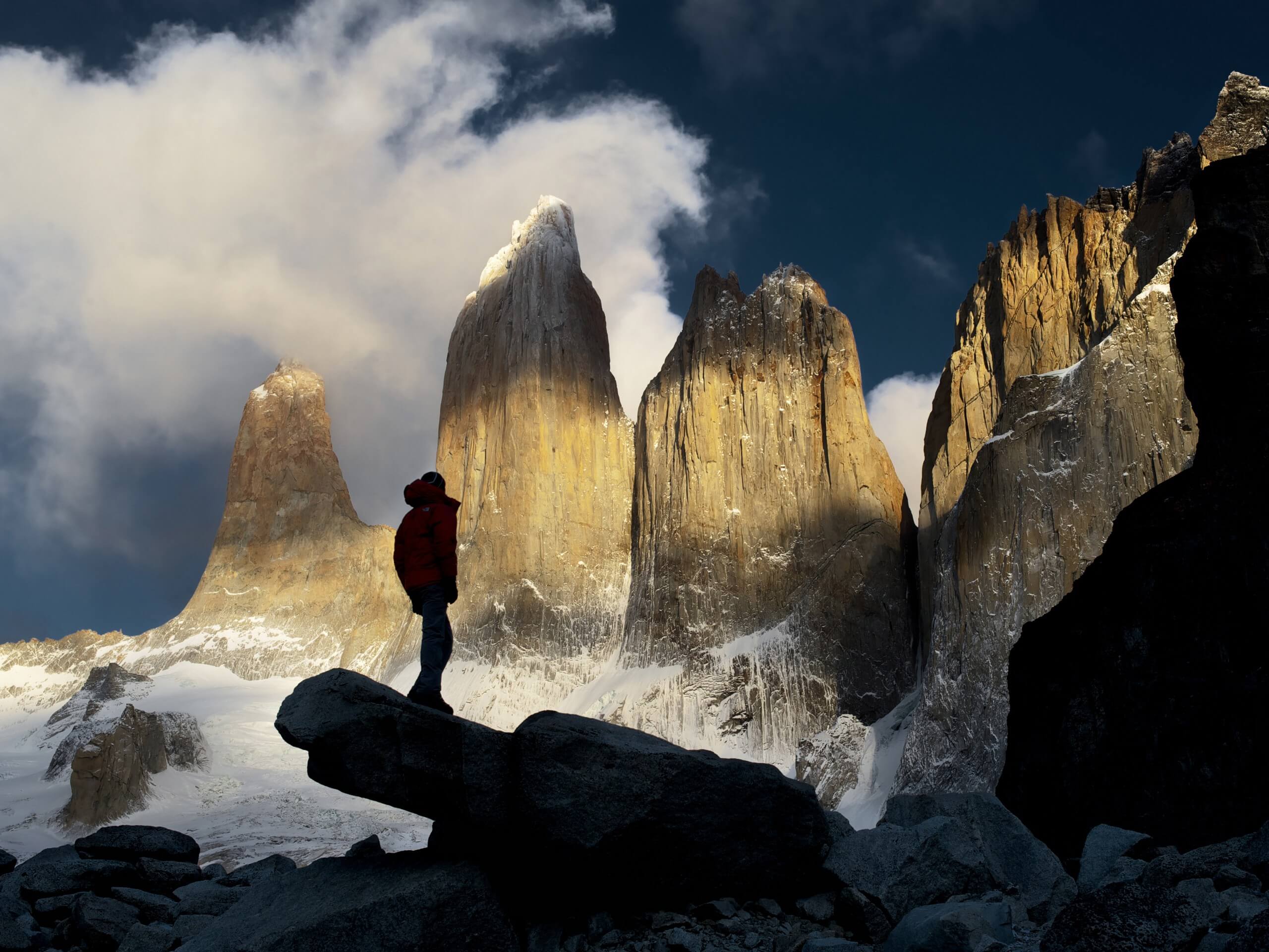 Sharp peaks of Torres del Paine