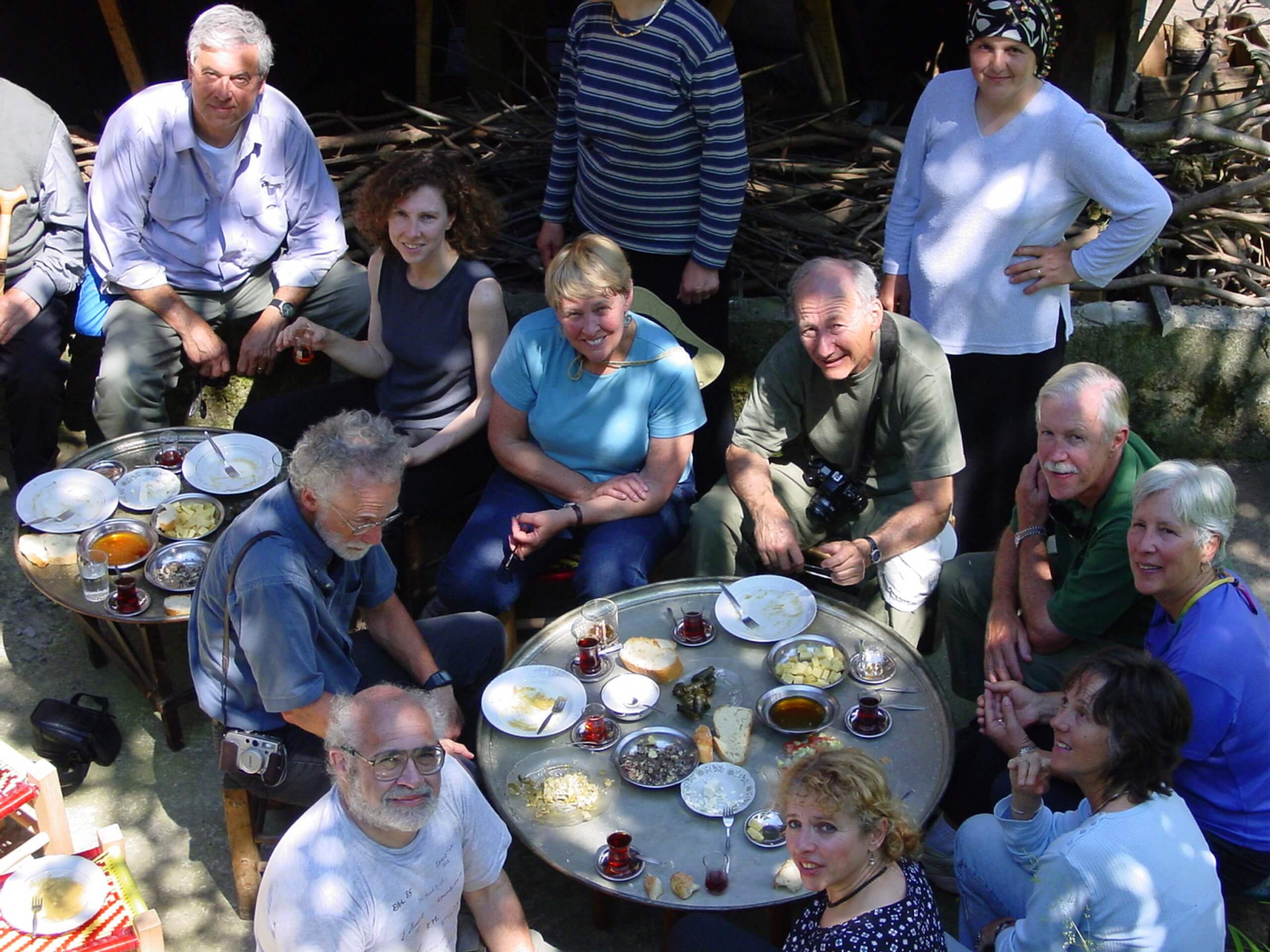 Travellers enjoying the lunch in Turkey