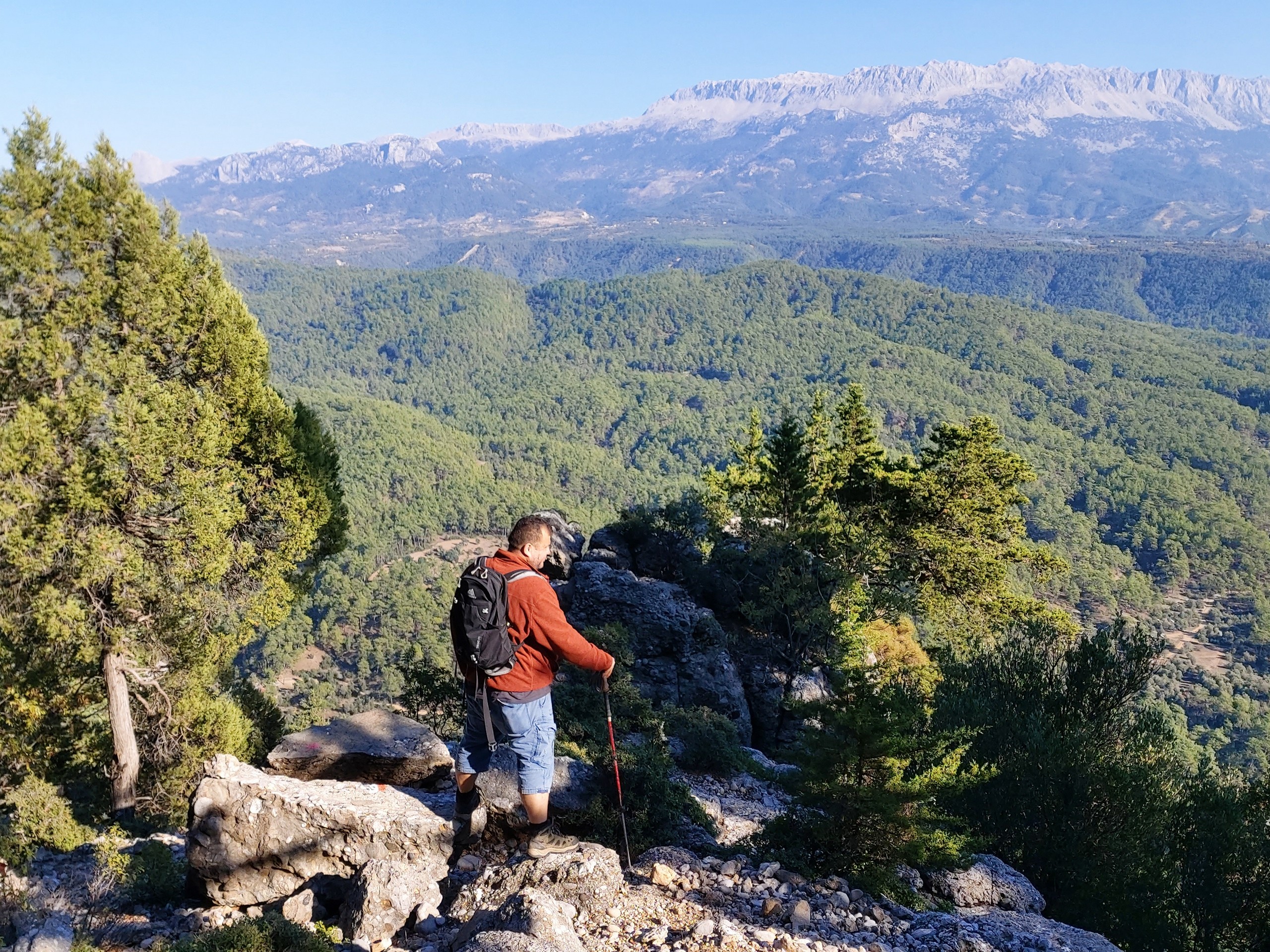 The views from St Paul trail in Turkey