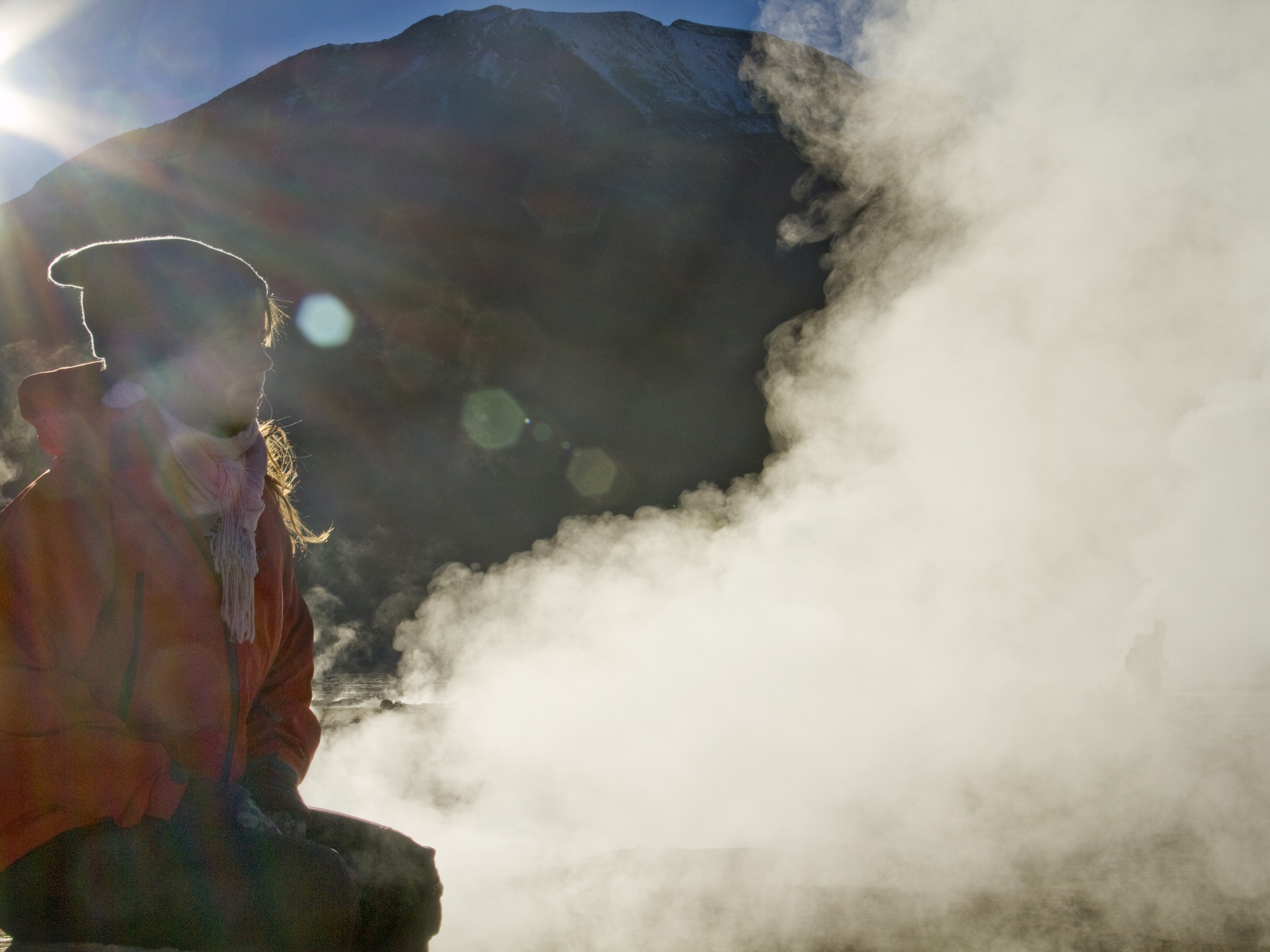 Hiker in Patagonia