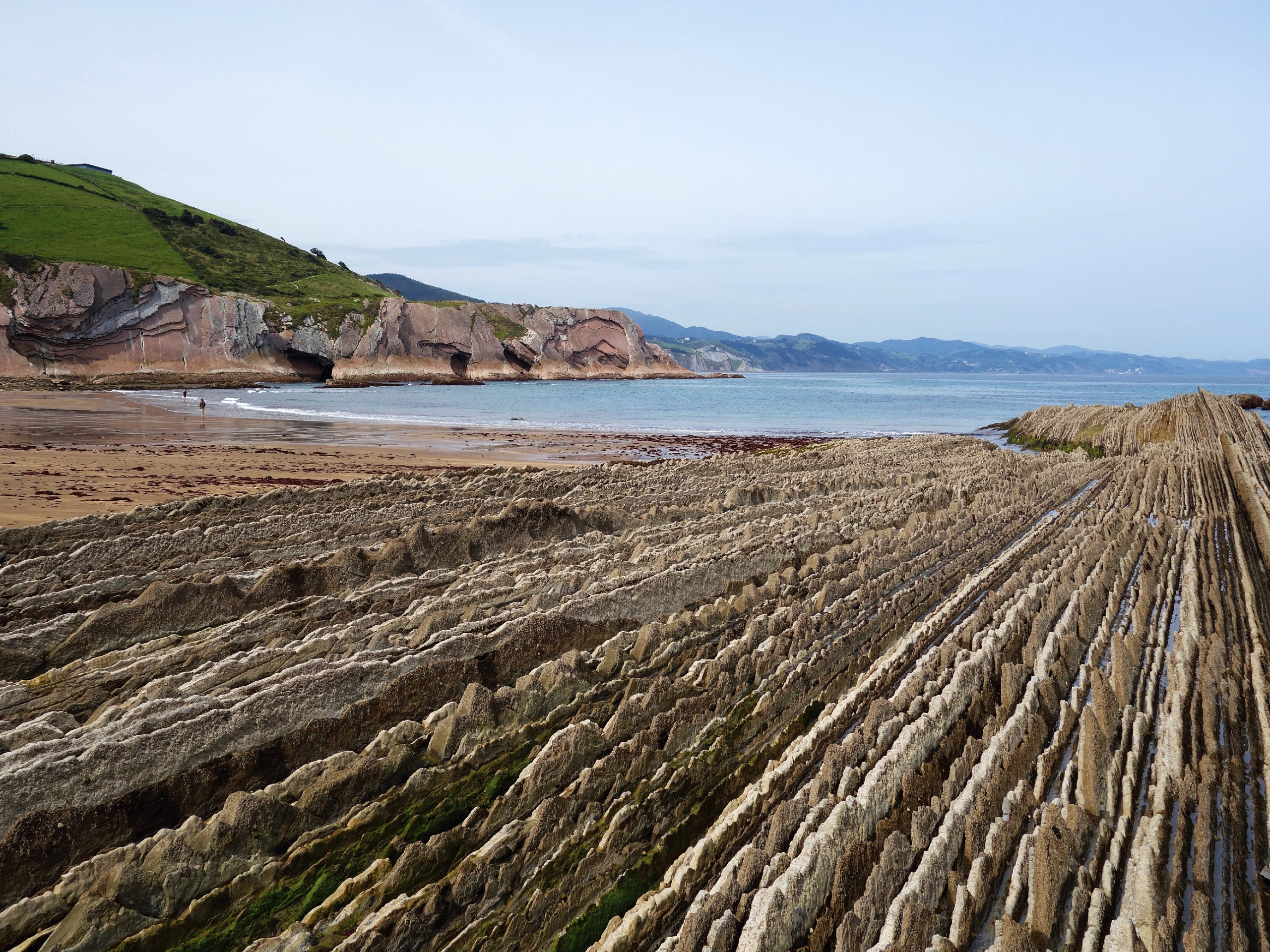 Flysch Geopark near Zumaia, Spain