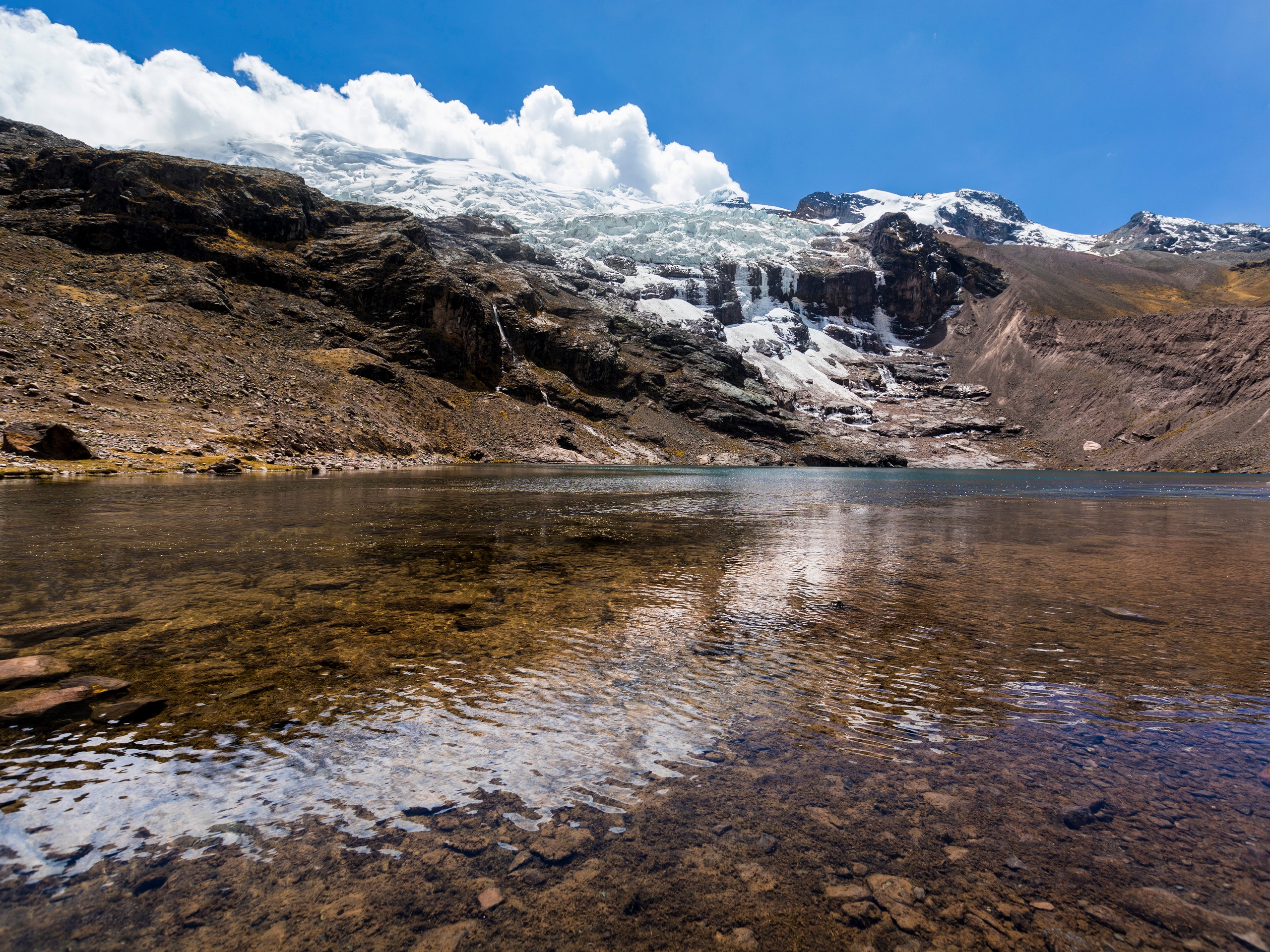 Hiking in Ausangate cocha