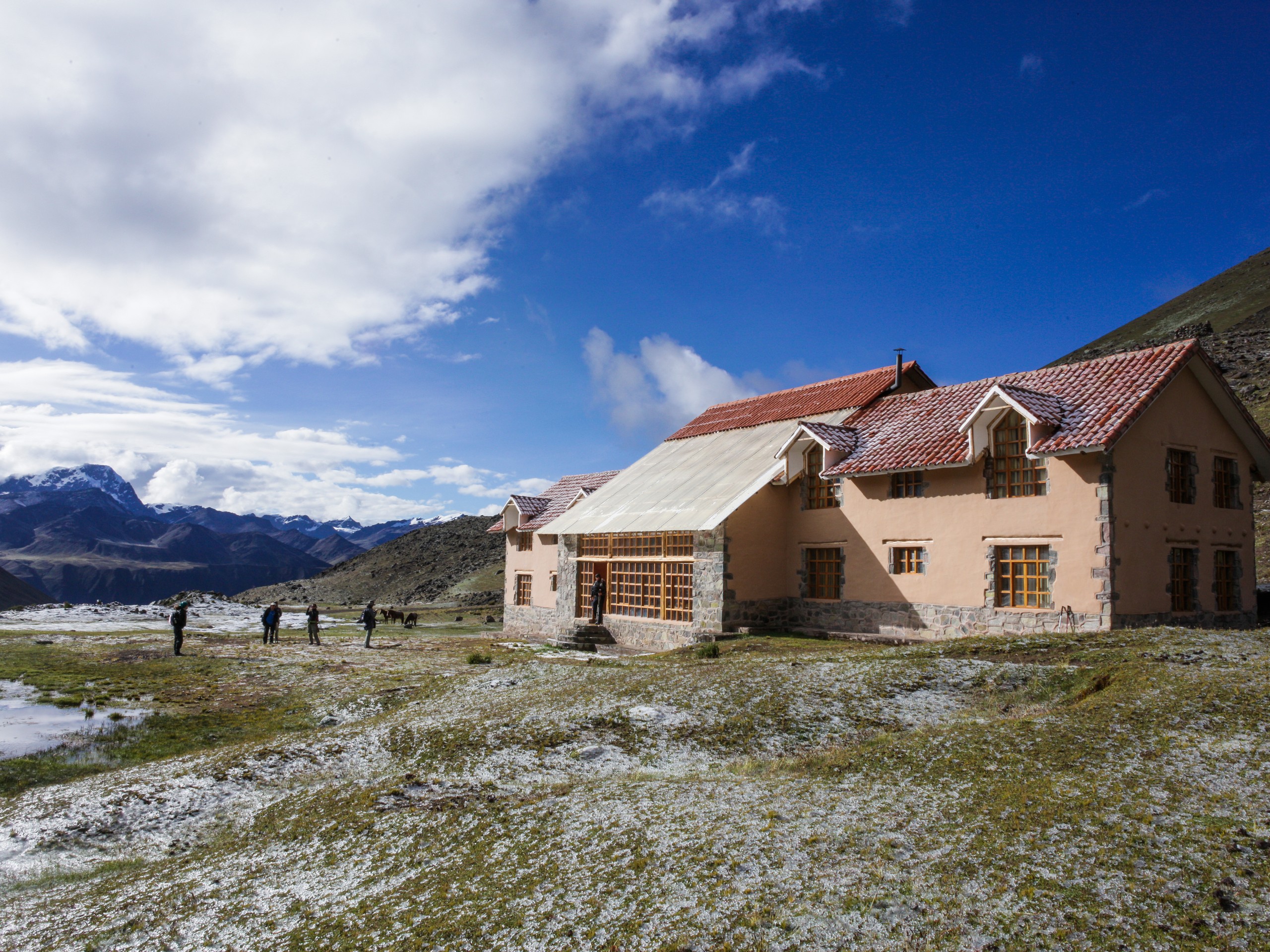 Machuraccay Tambo Lodge, visited while hiking in the Peruvian Andes