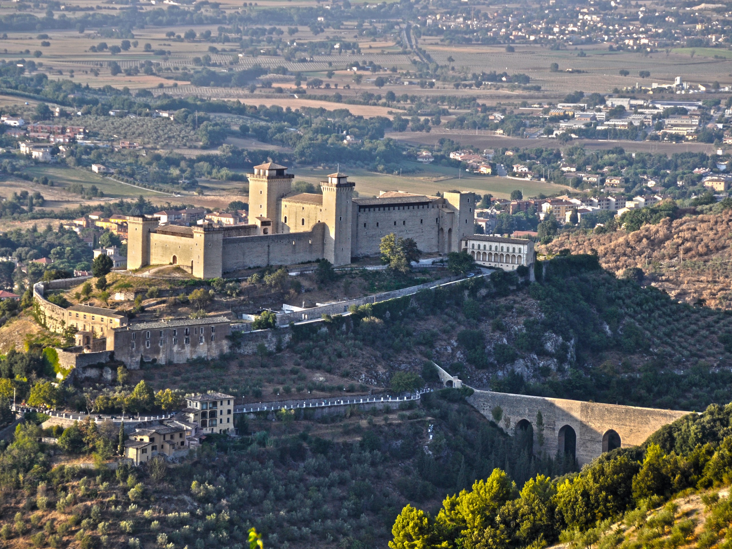 Spoleto fortress, Italy