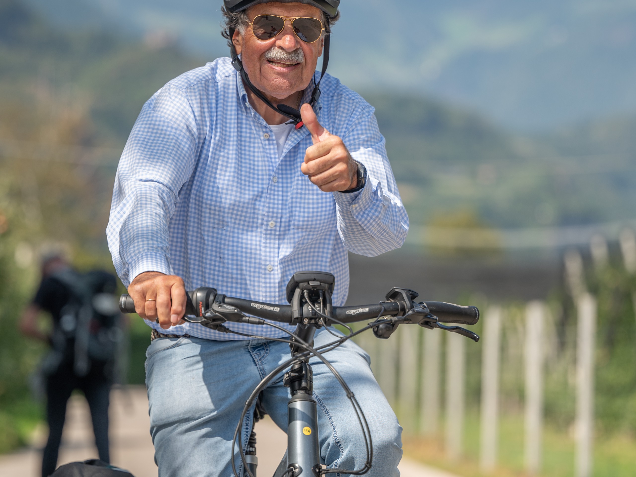 Cyclist met while biking in Germany