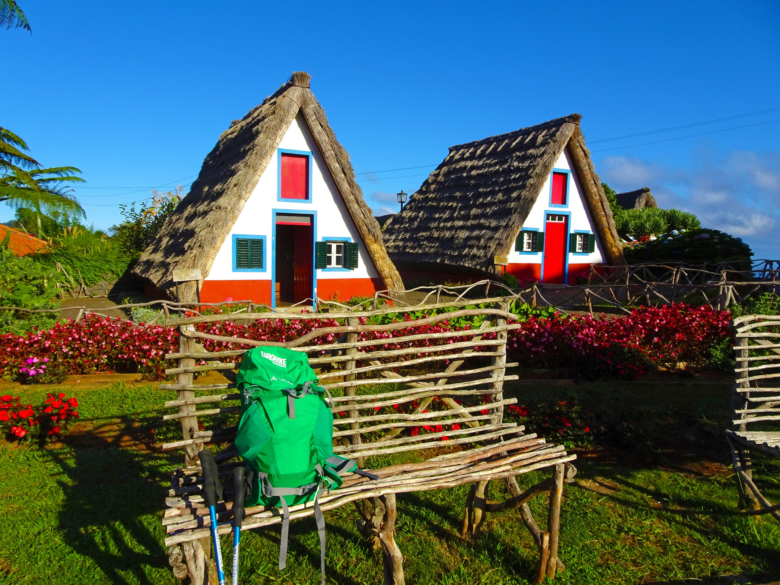 Beautiful small houses in Santana, Madeira