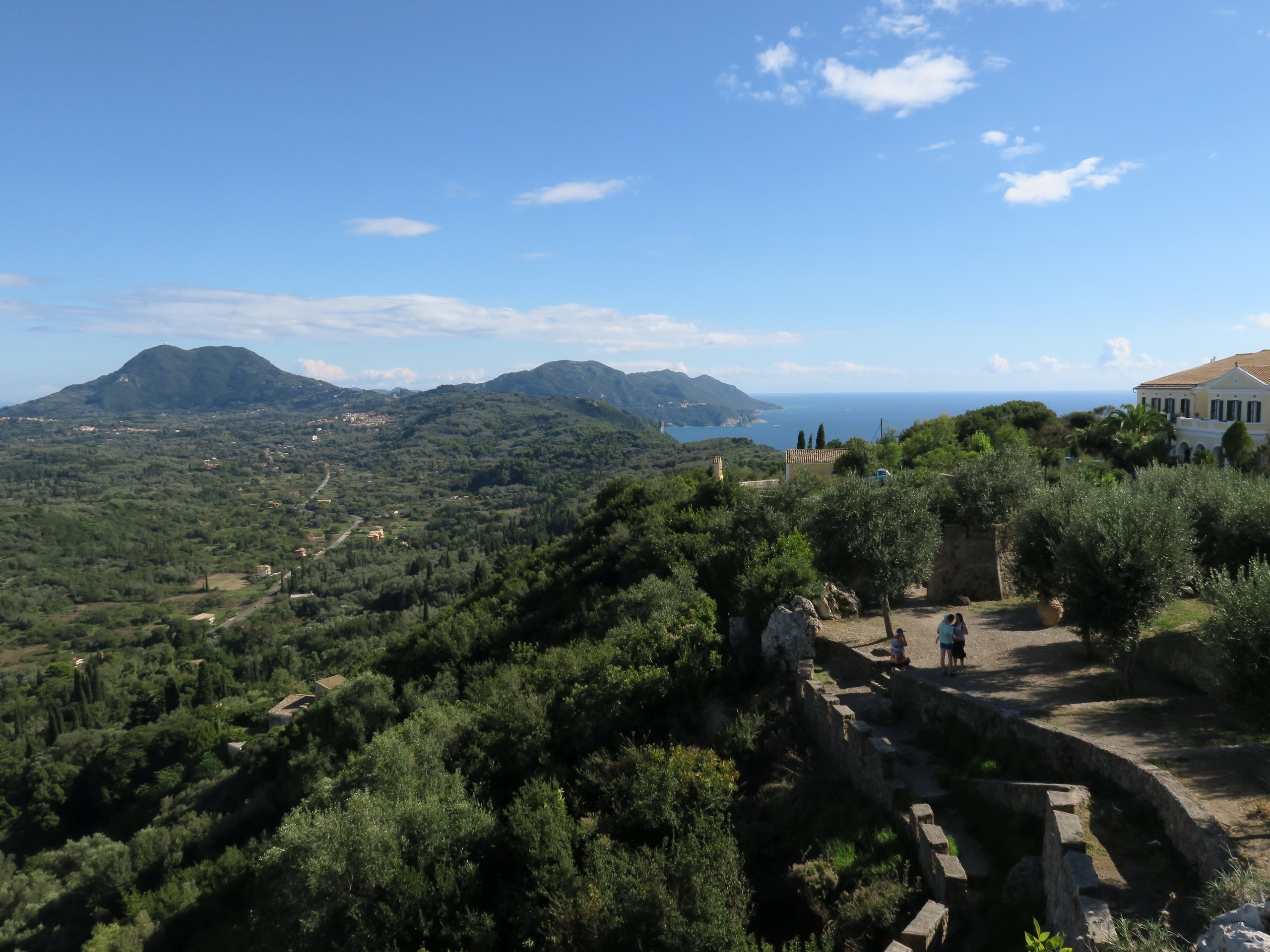 Vue depuis le trône du Kaiser à Pelekas