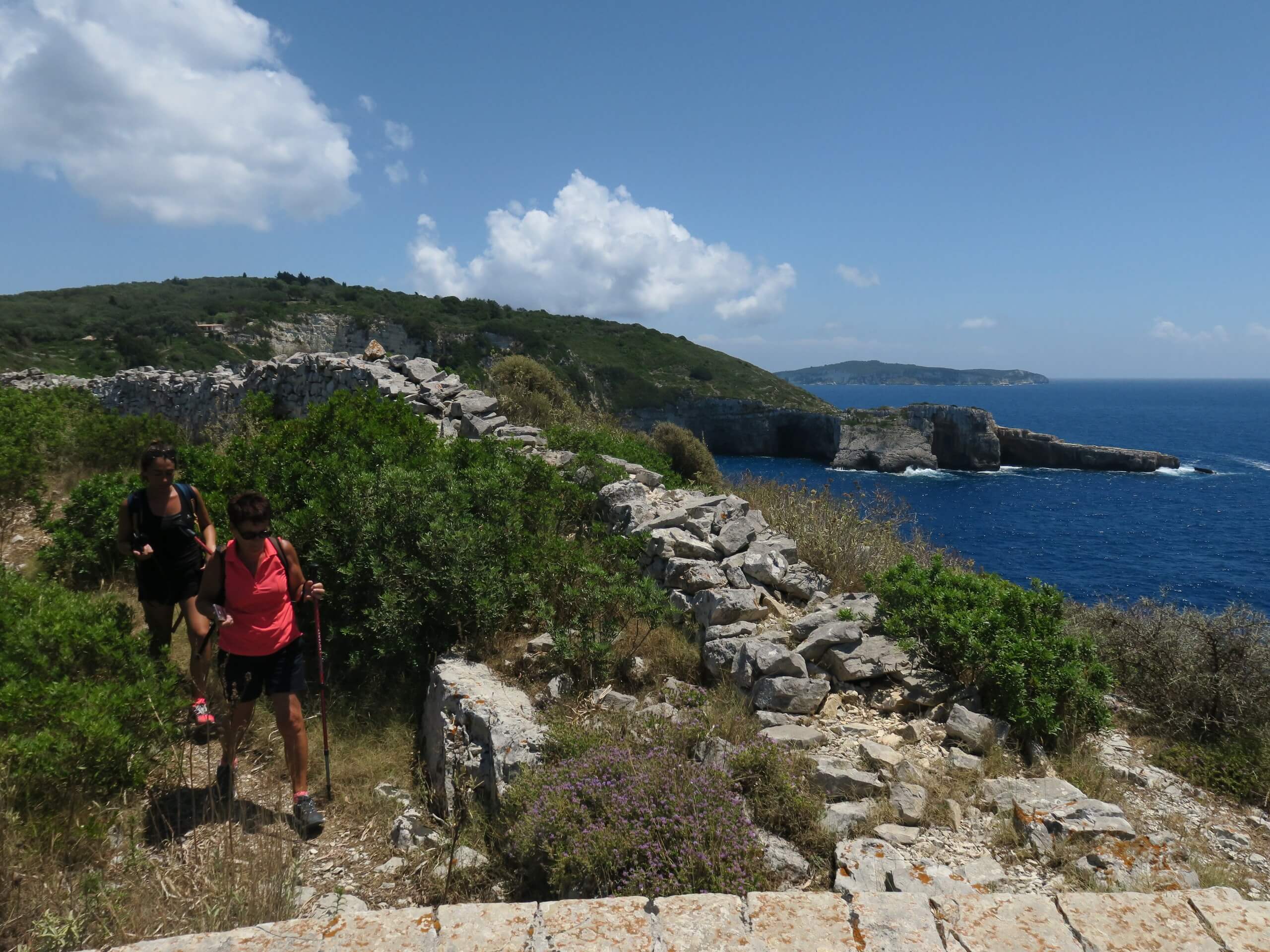 Paxos, près de la citerne britannique