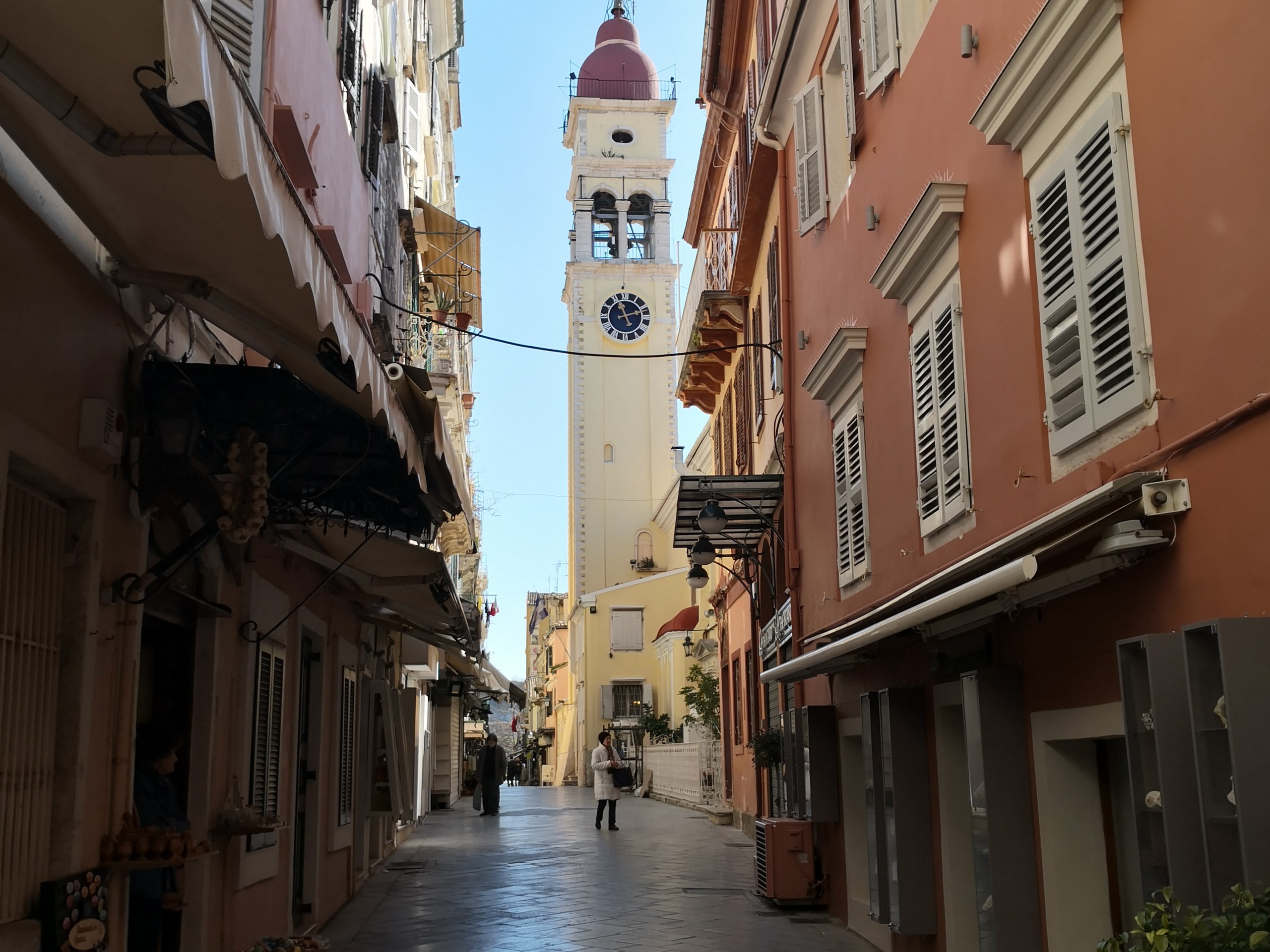 Corfu town