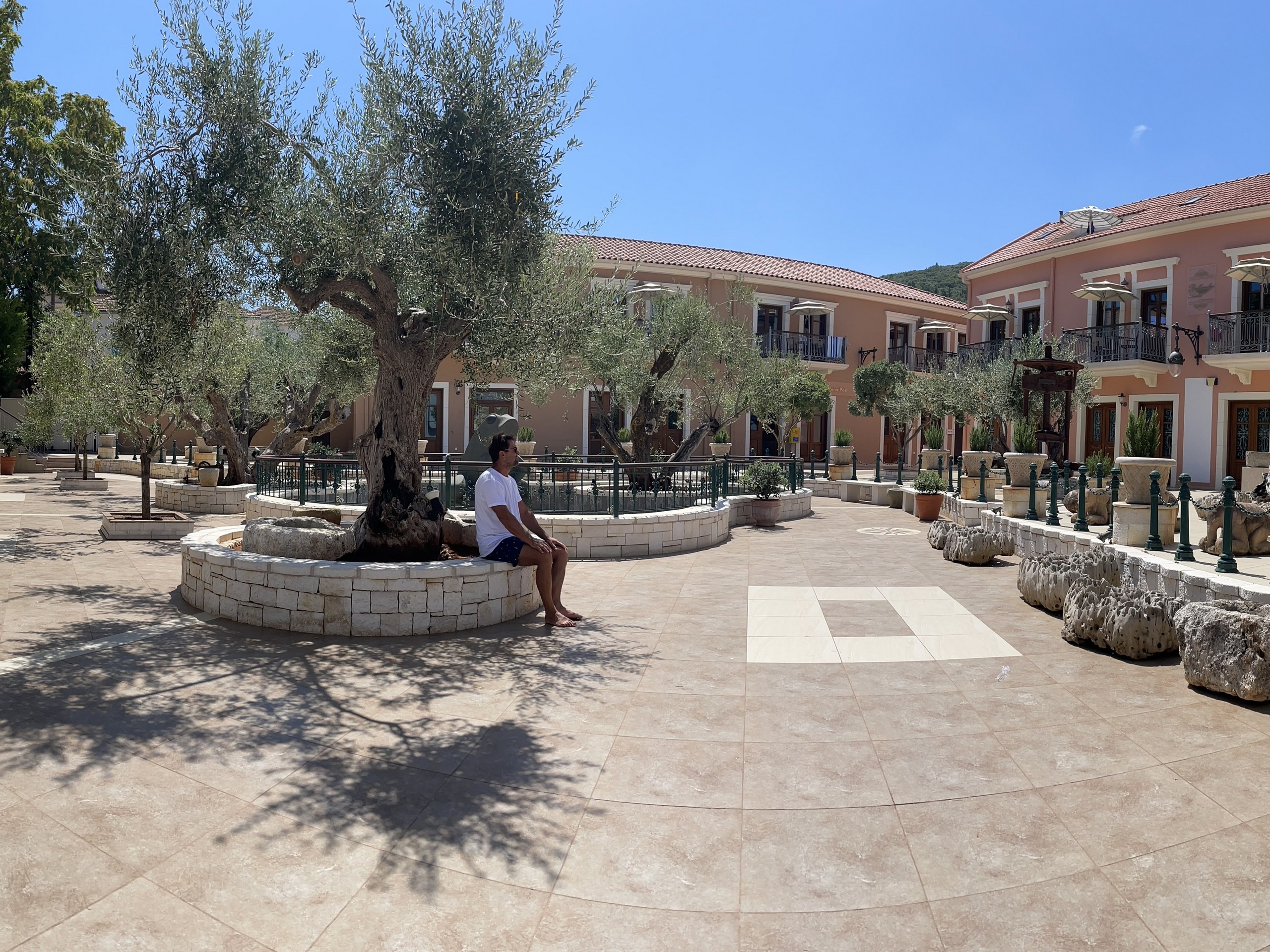 Place de Fiscardo © Juliette Vuillecard