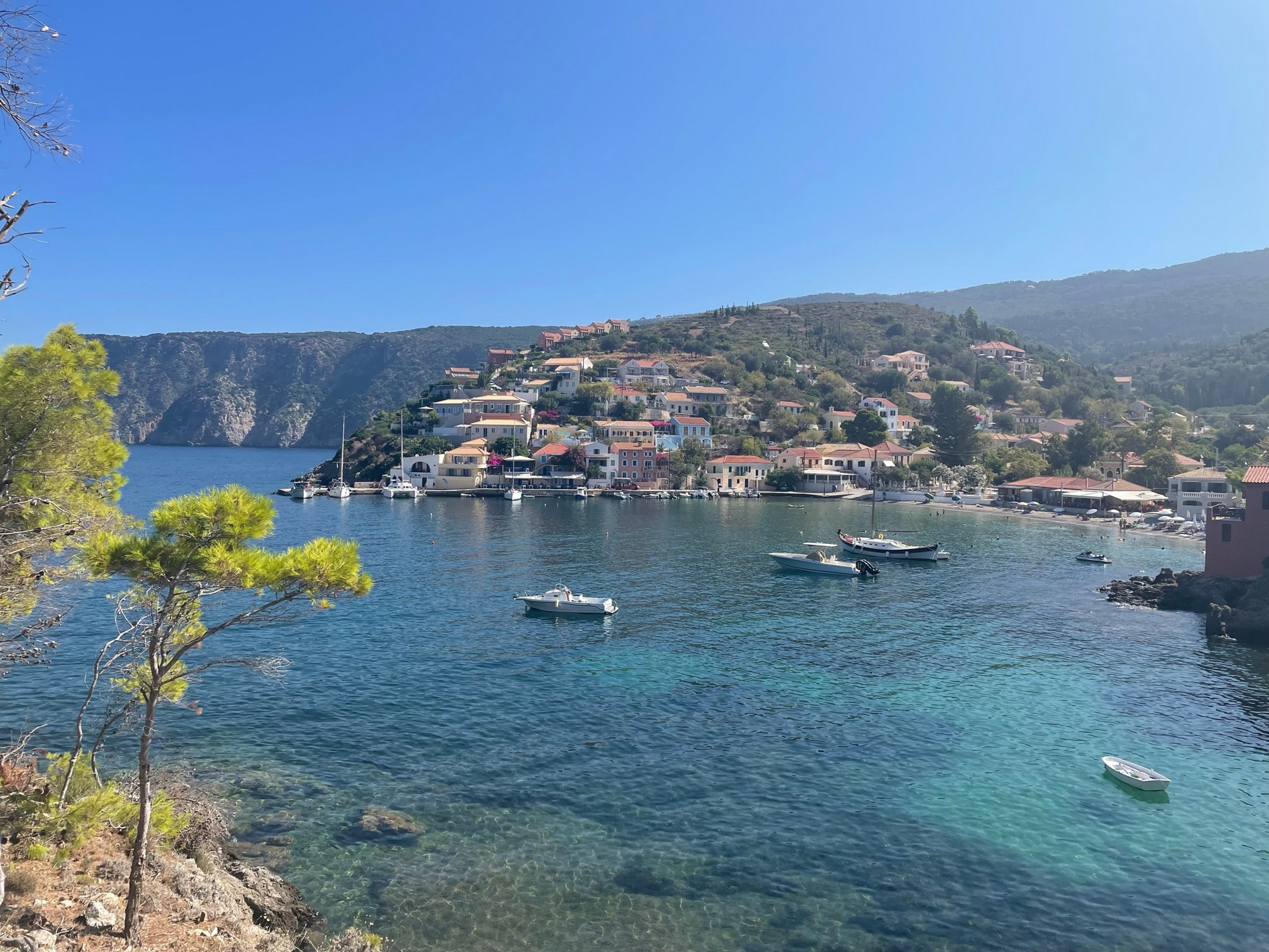 Port d'Assos Kefalonia © Juliette Vuillecard